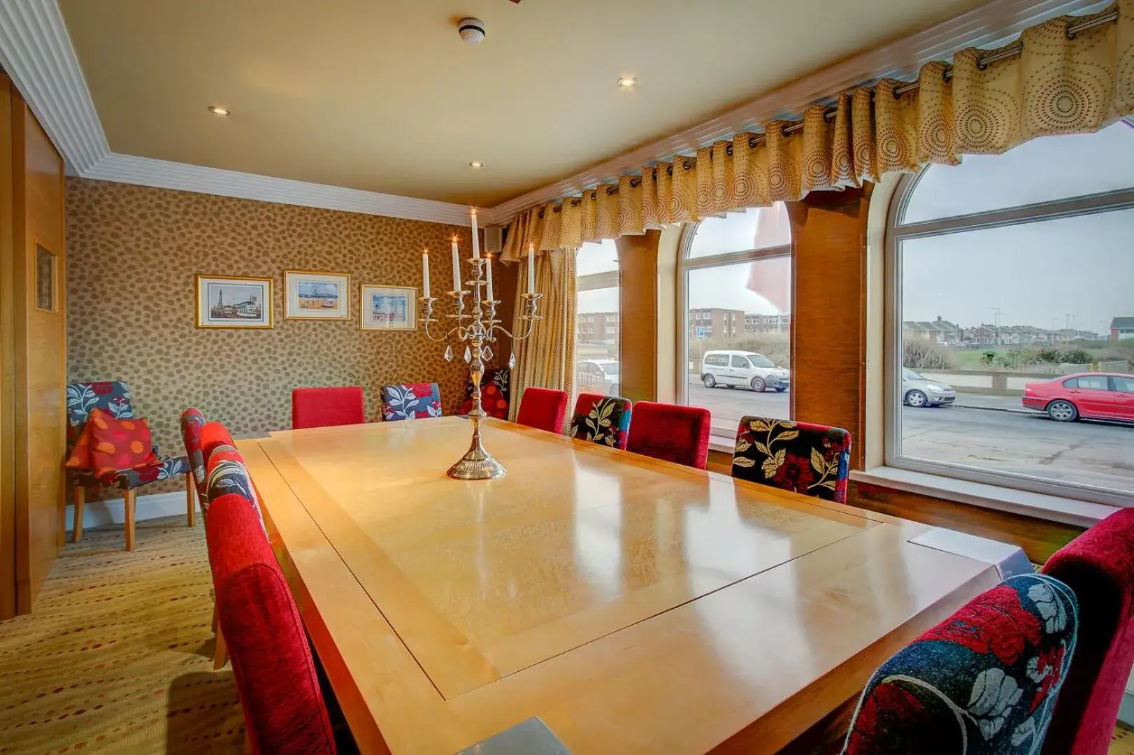 Dining area in Number One South Beach