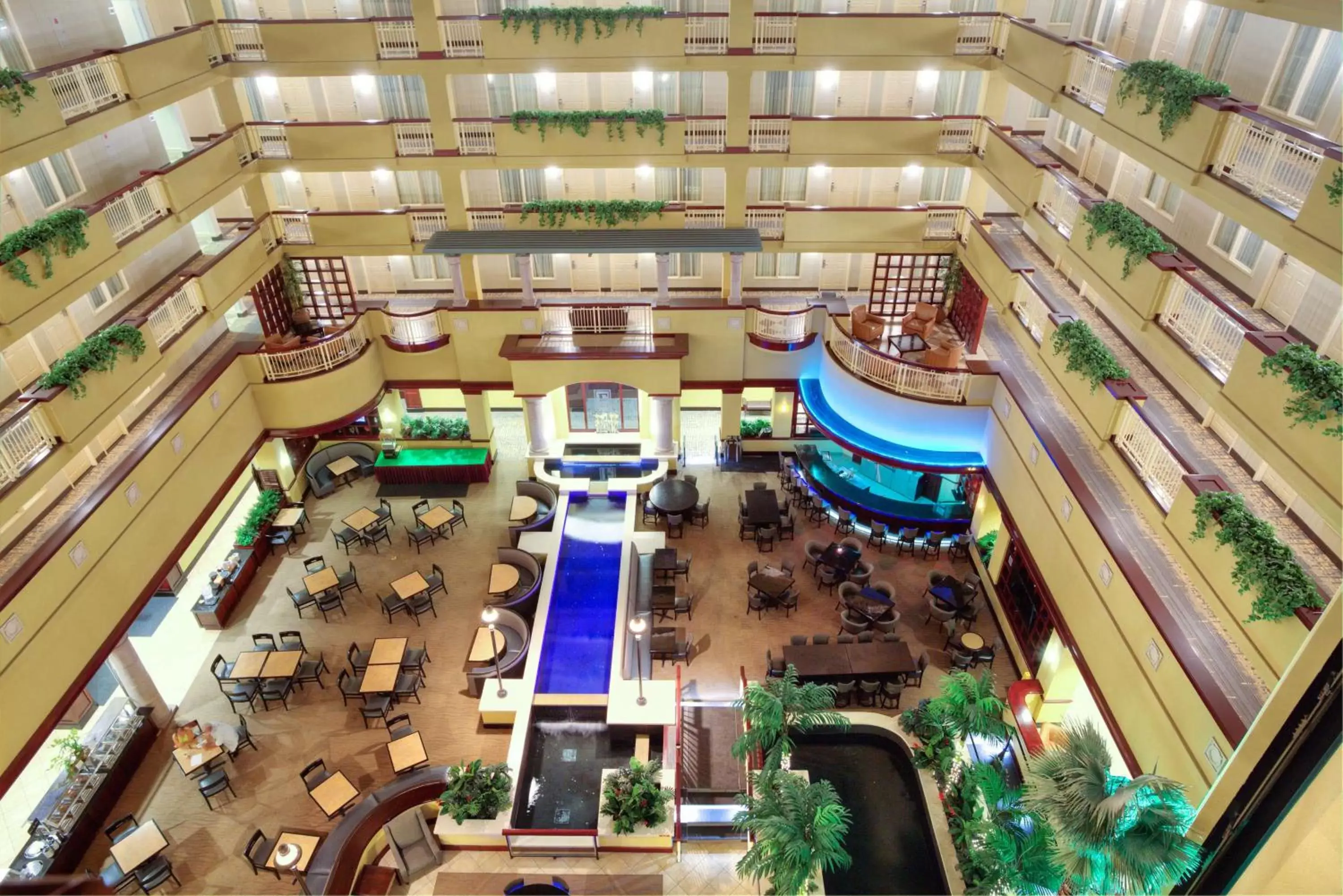 Lobby or reception, Bird's-eye View in Embassy Suites by Hilton Laredo