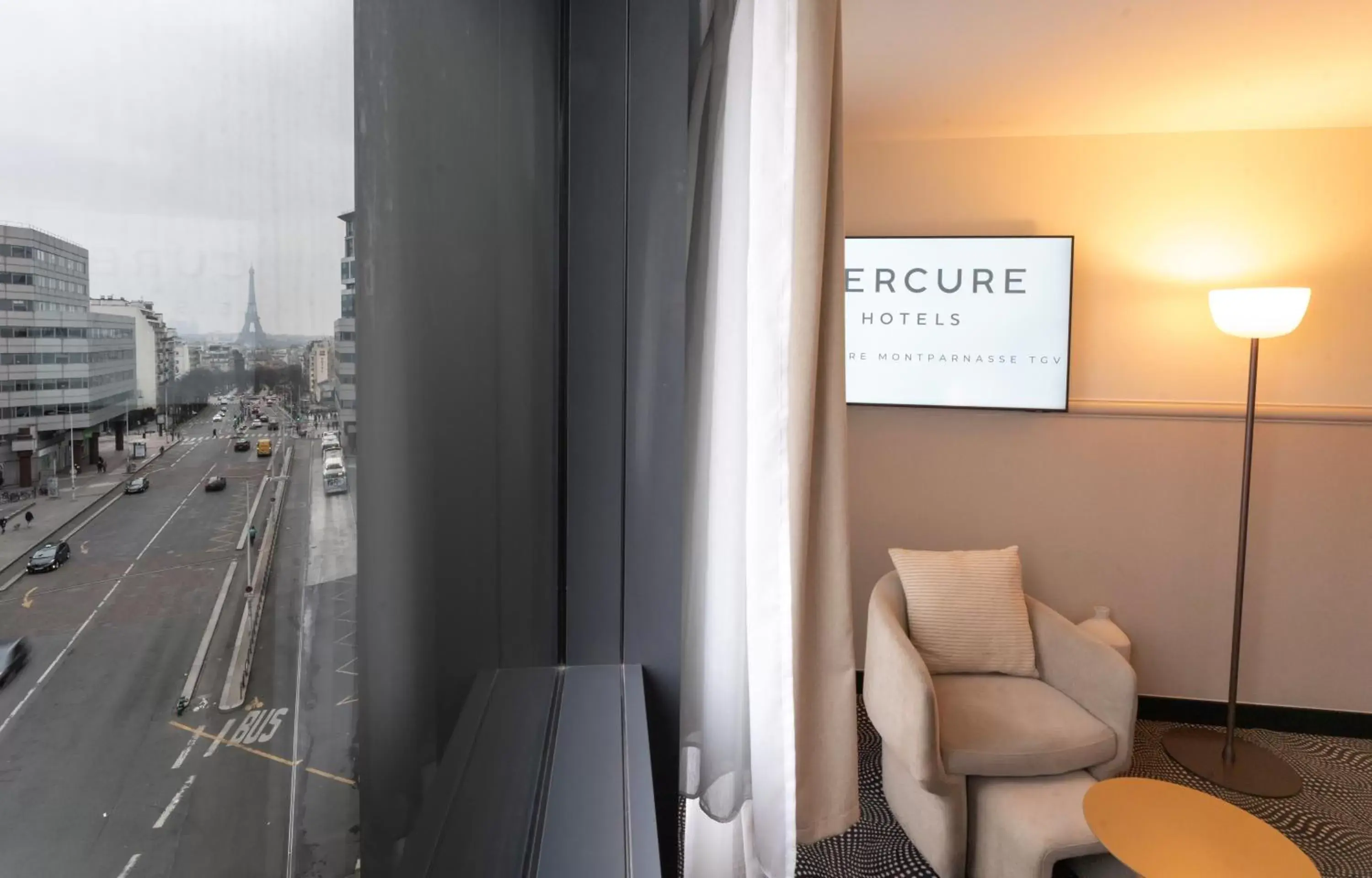 Privilege Double Room with View in Mercure Paris Gare Montparnasse TGV