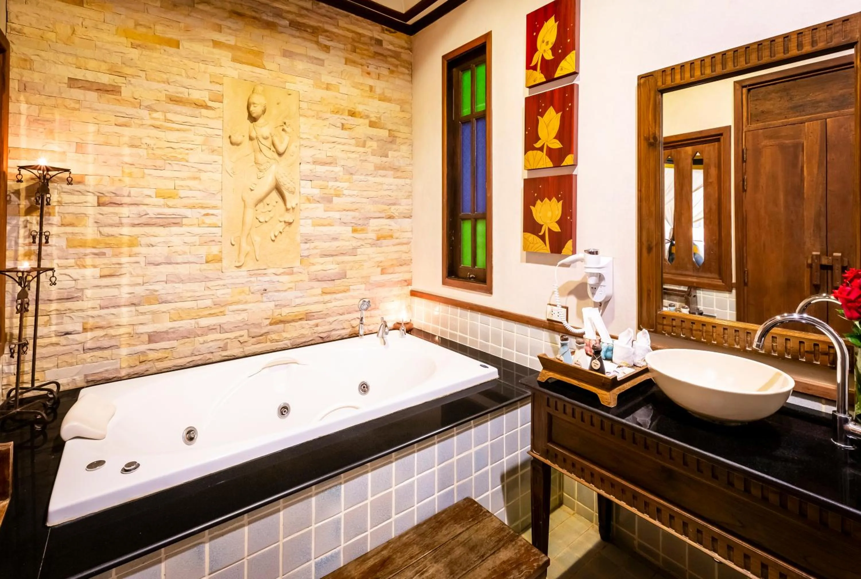 Bath in Amata Lanna Chiang Mai, One Member of the Secret Retreats