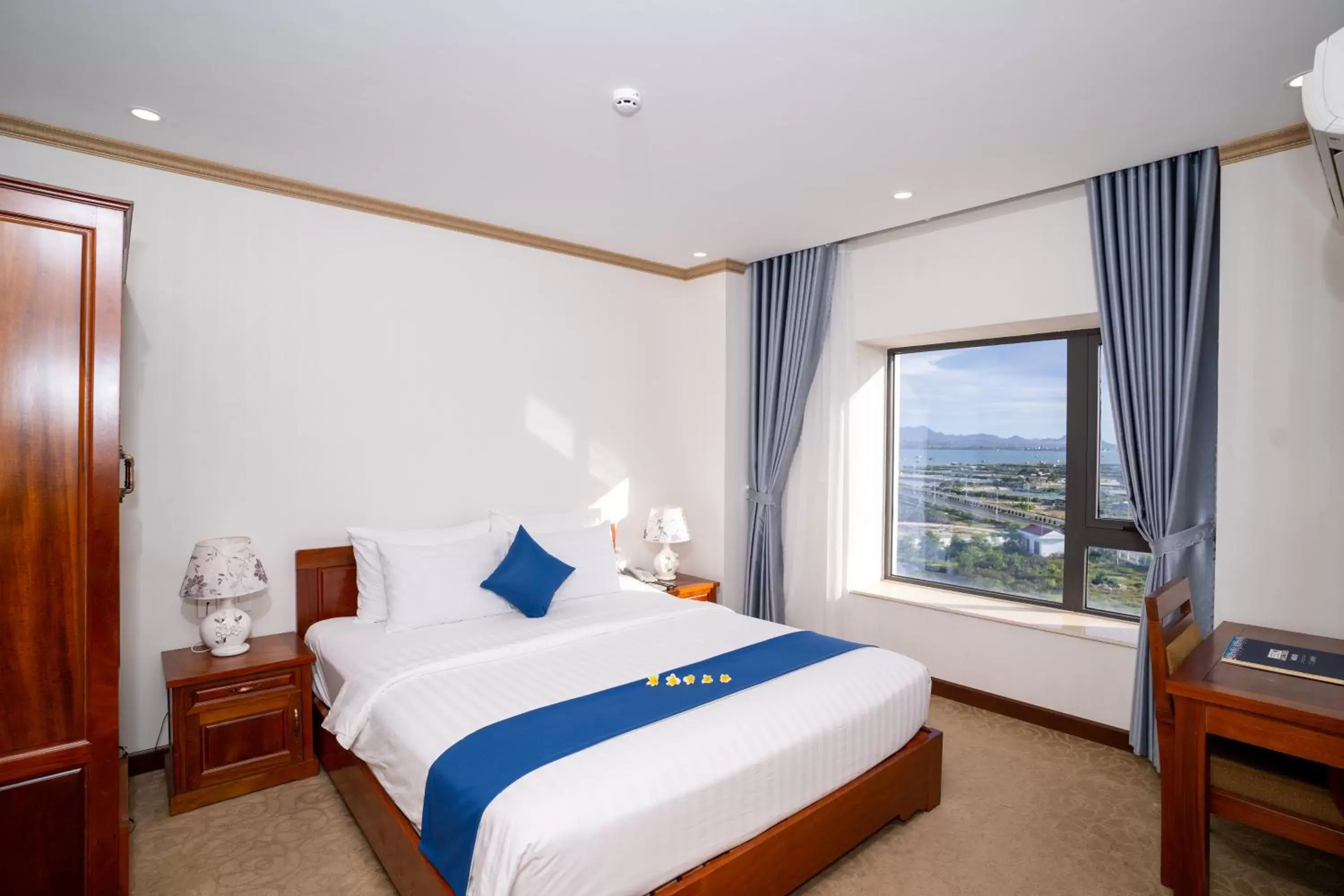 Bed in Navy Hotel Cam Ranh