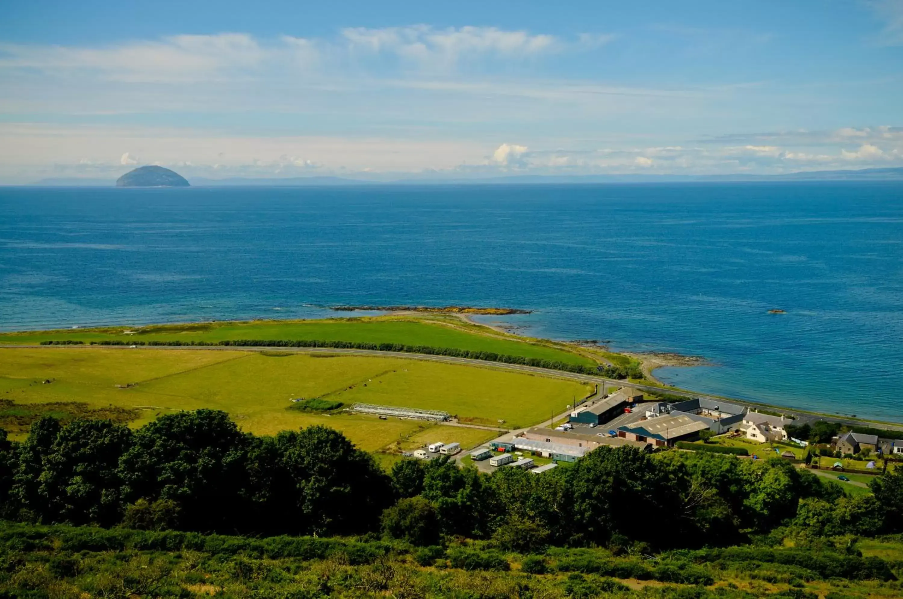 Natural landscape, Bird's-eye View in Woodland Bay Hotel