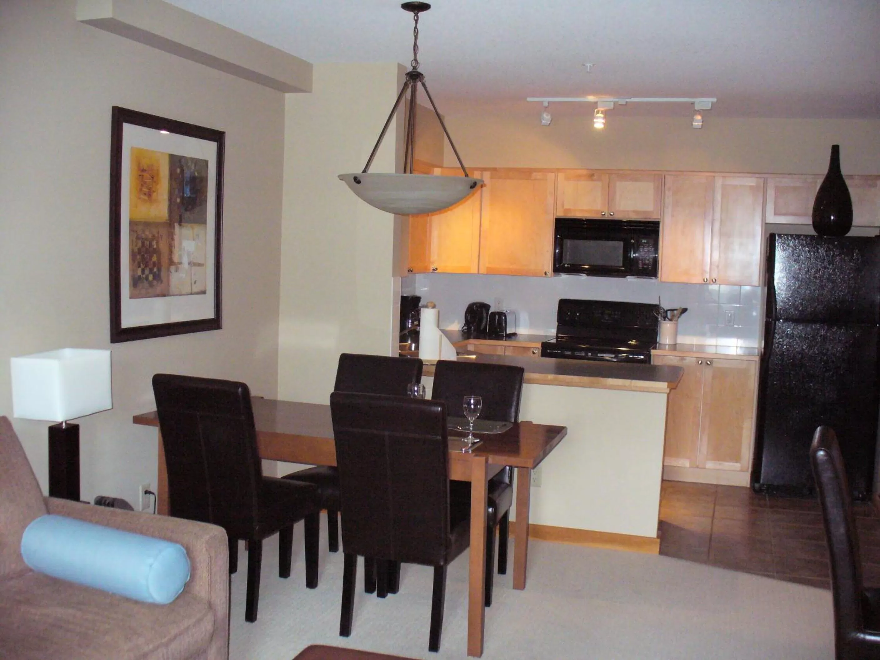 Kitchen or kitchenette in Lodges at Canmore