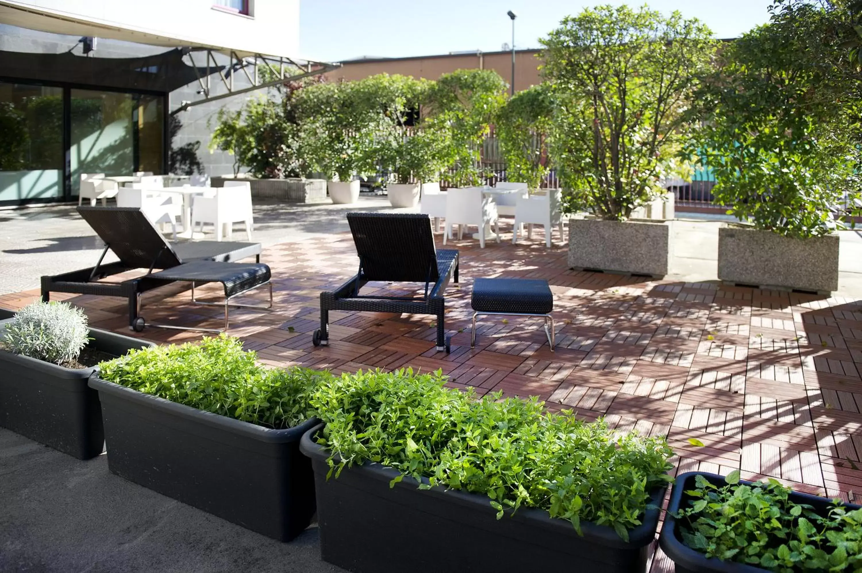 Balcony/Terrace in Abacus Hotel