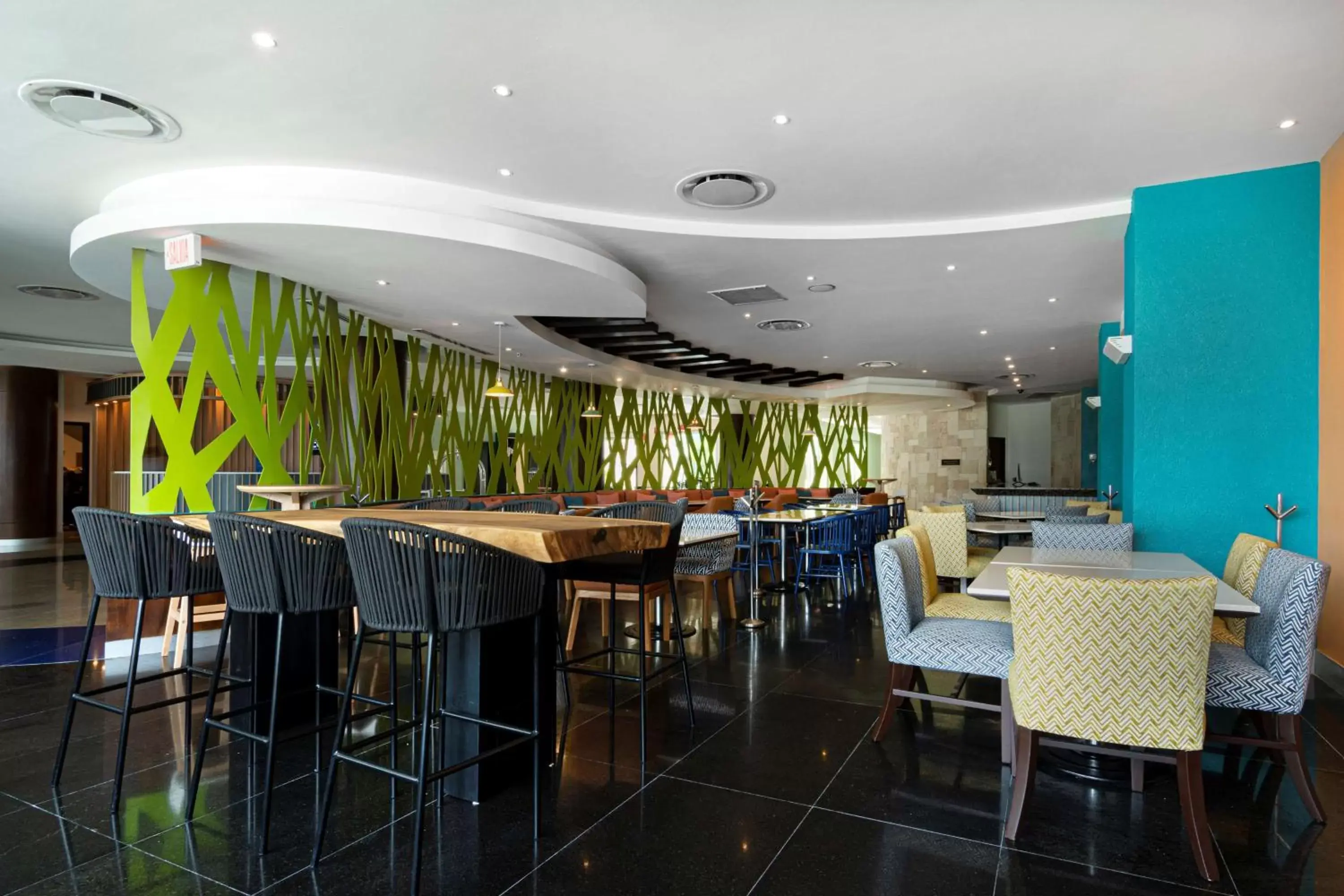 Dining area, Restaurant/Places to Eat in Hampton by Hilton Veracruz Boca Del Rio