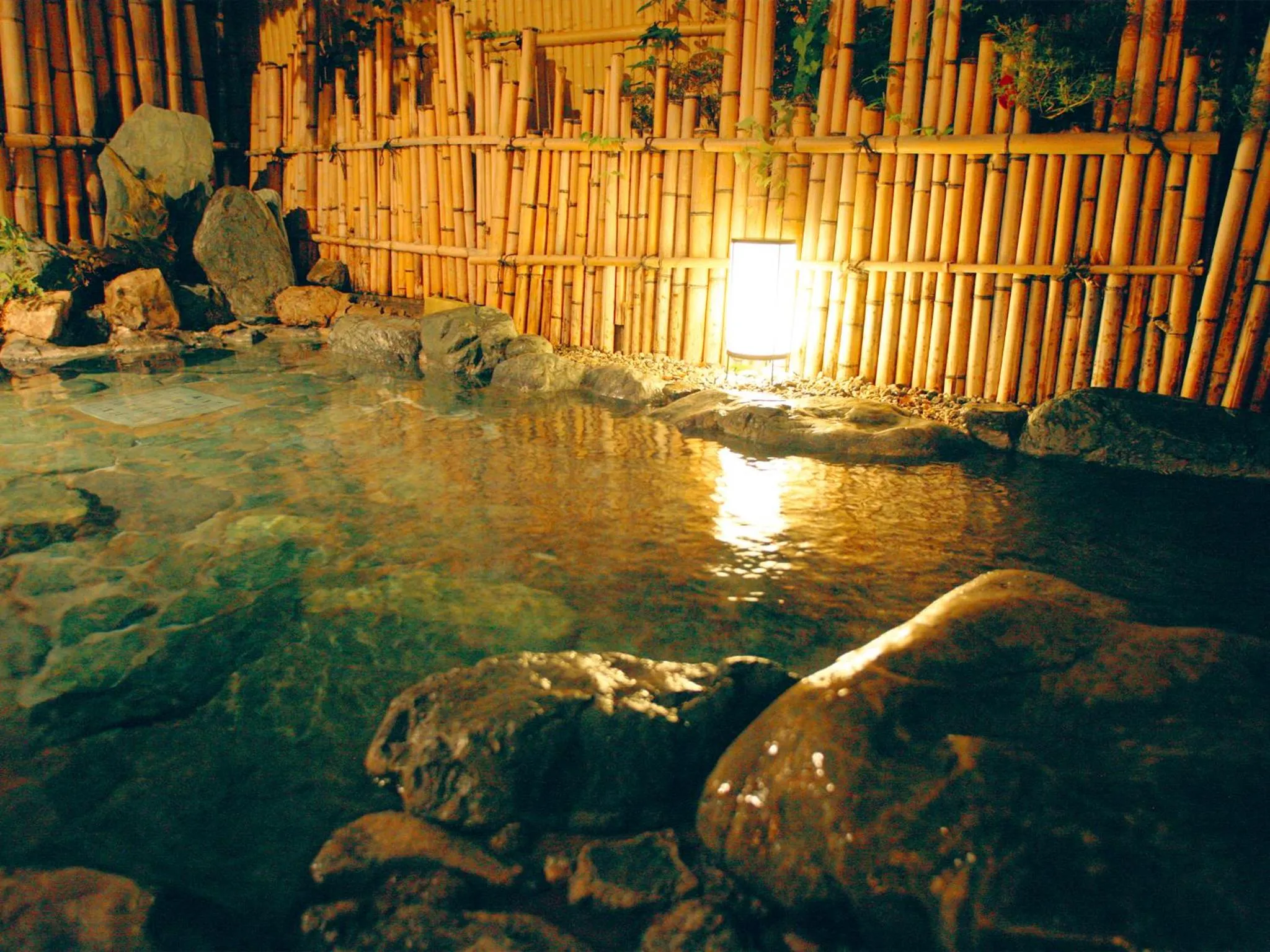 Hot Spring Bath in Suikoen