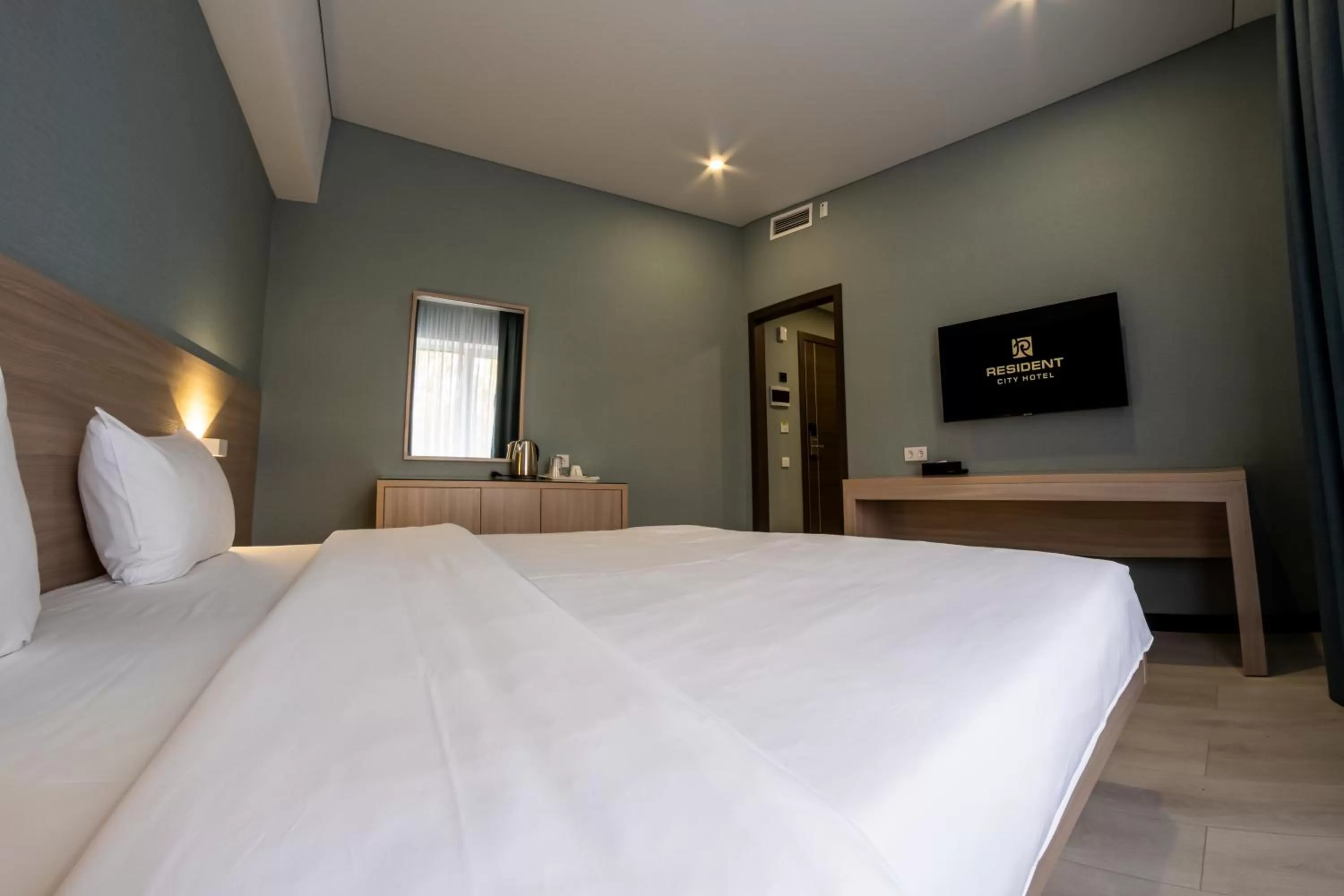 Bed in Resident Hotel Kazybek Bi