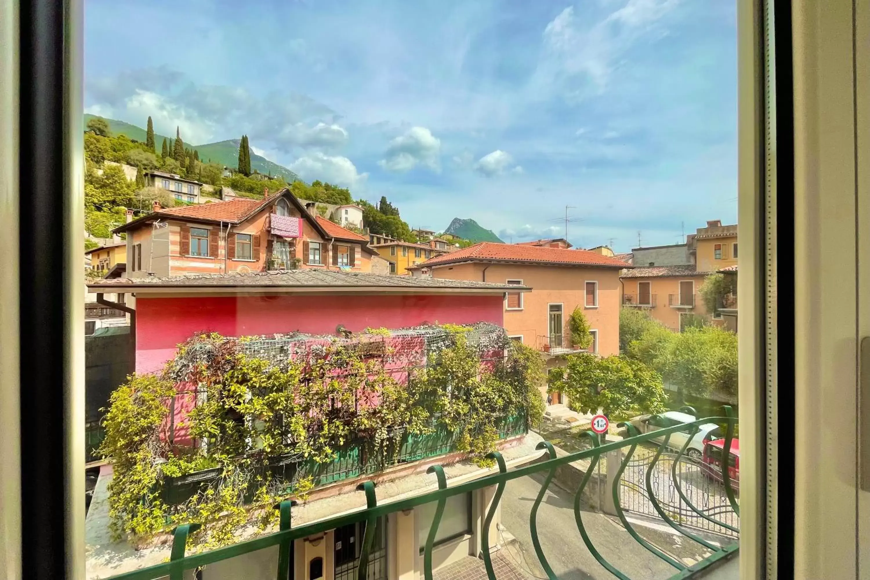 City view, Balcony/Terrace in Albergo Vittoria