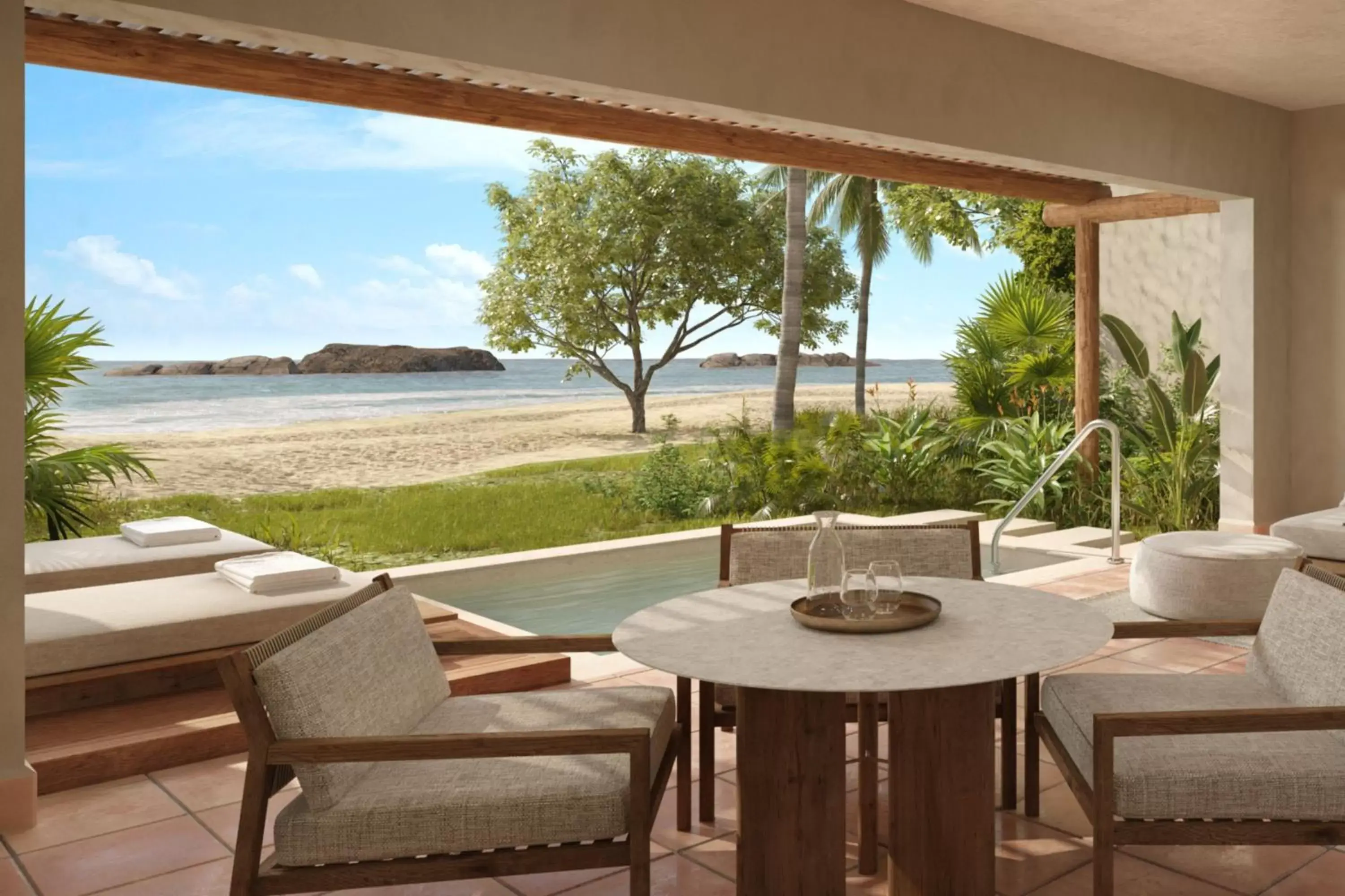 Bedroom in The St. Regis Punta Mita Resort