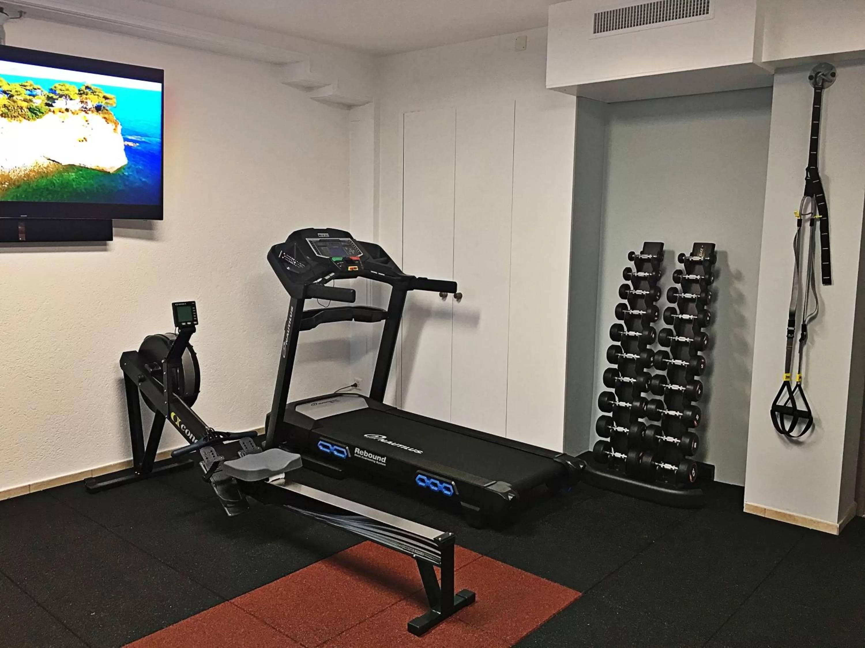 Fitness centre/facilities in Hotel Eden