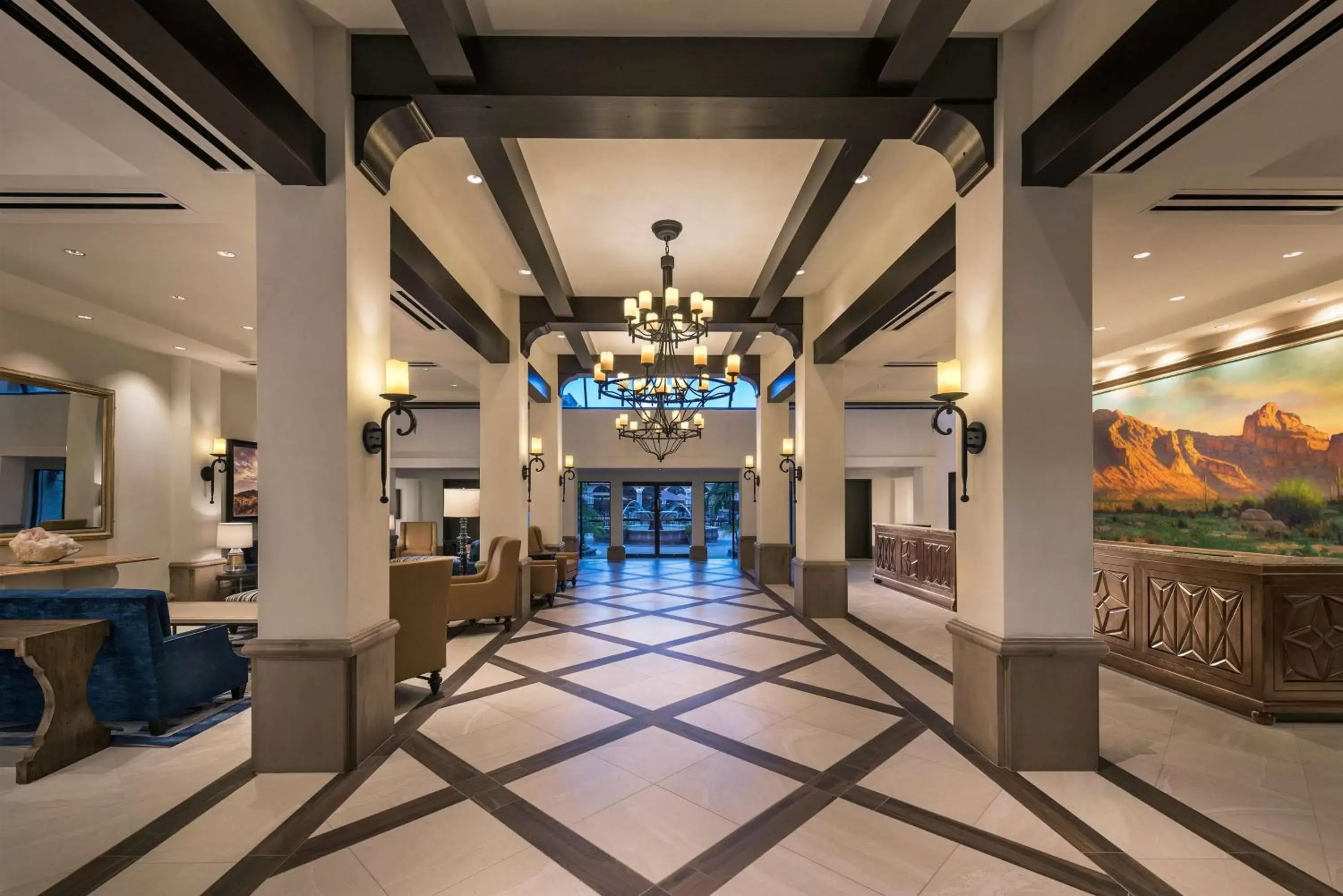 Lobby or reception, Lobby/Reception in Embassy Suites by Hilton Scottsdale Resort