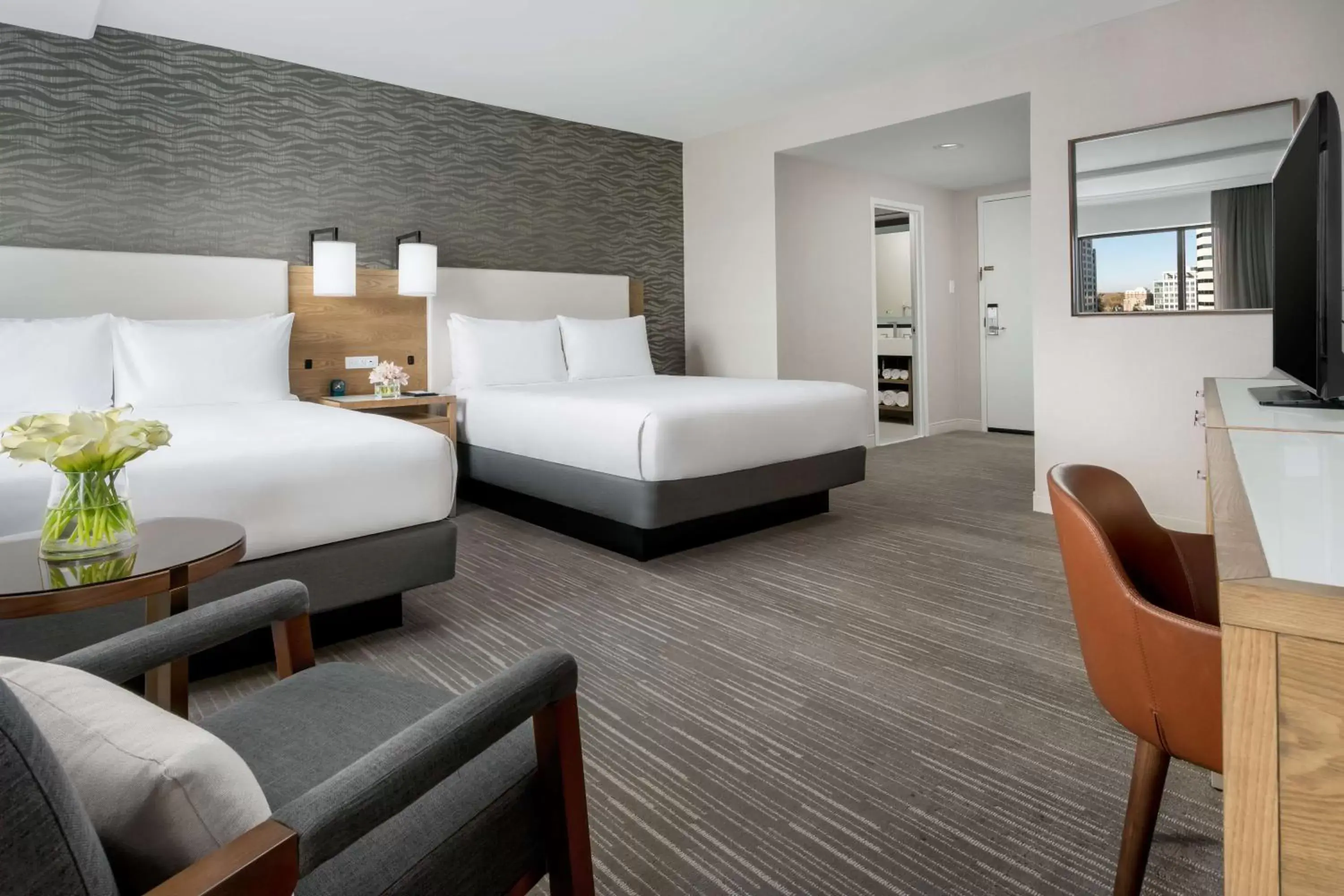 Photo of the whole room, Bed in Hyatt Regency Bethesda near Washington D.C.