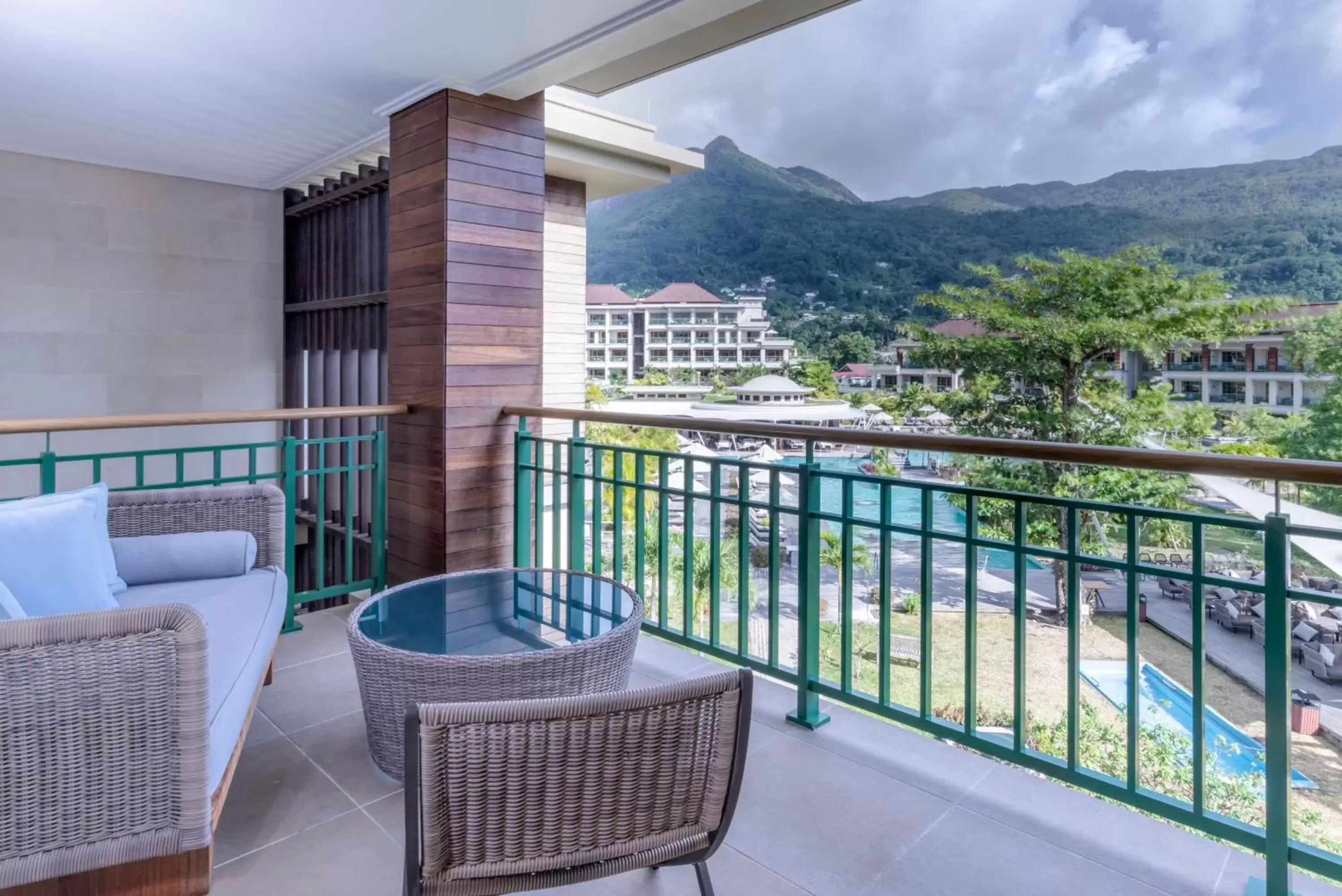 Patio, Balcony/Terrace in Savoy Seychelles Resort & Spa