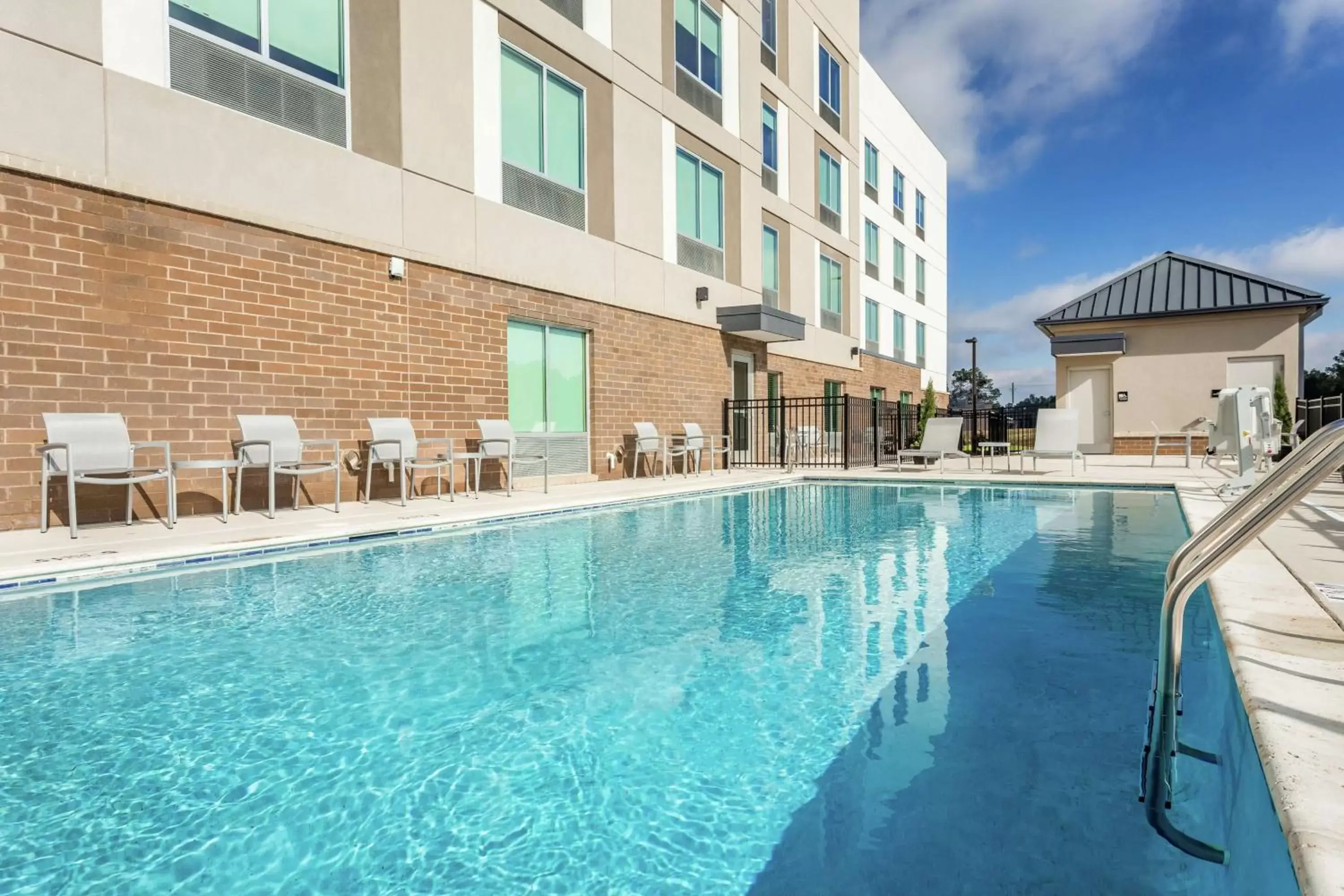 Pool view, Swimming Pool in Hampton Inn & Suites Saraland Mobile