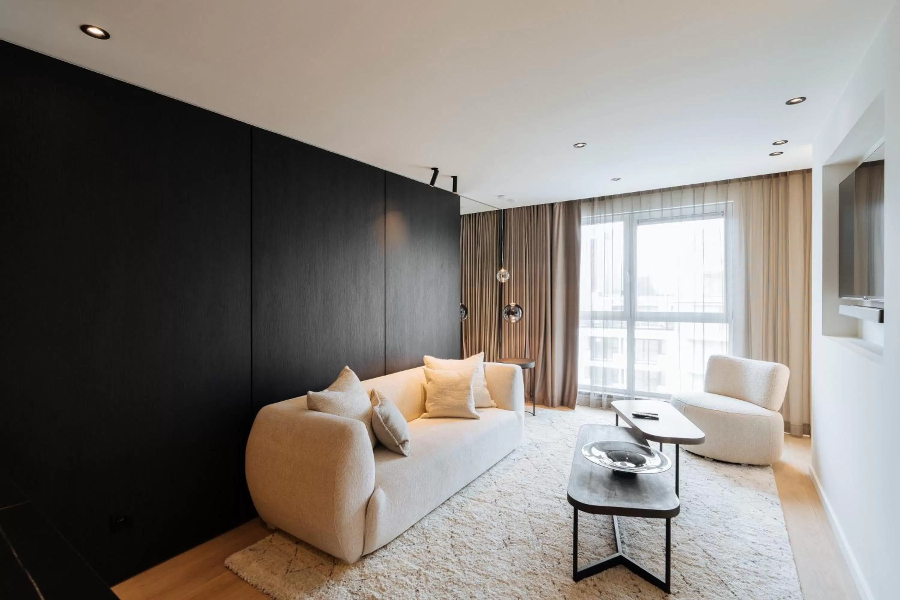 Seating area in Cosmopolite Hotel Nieuwpoort-Bad