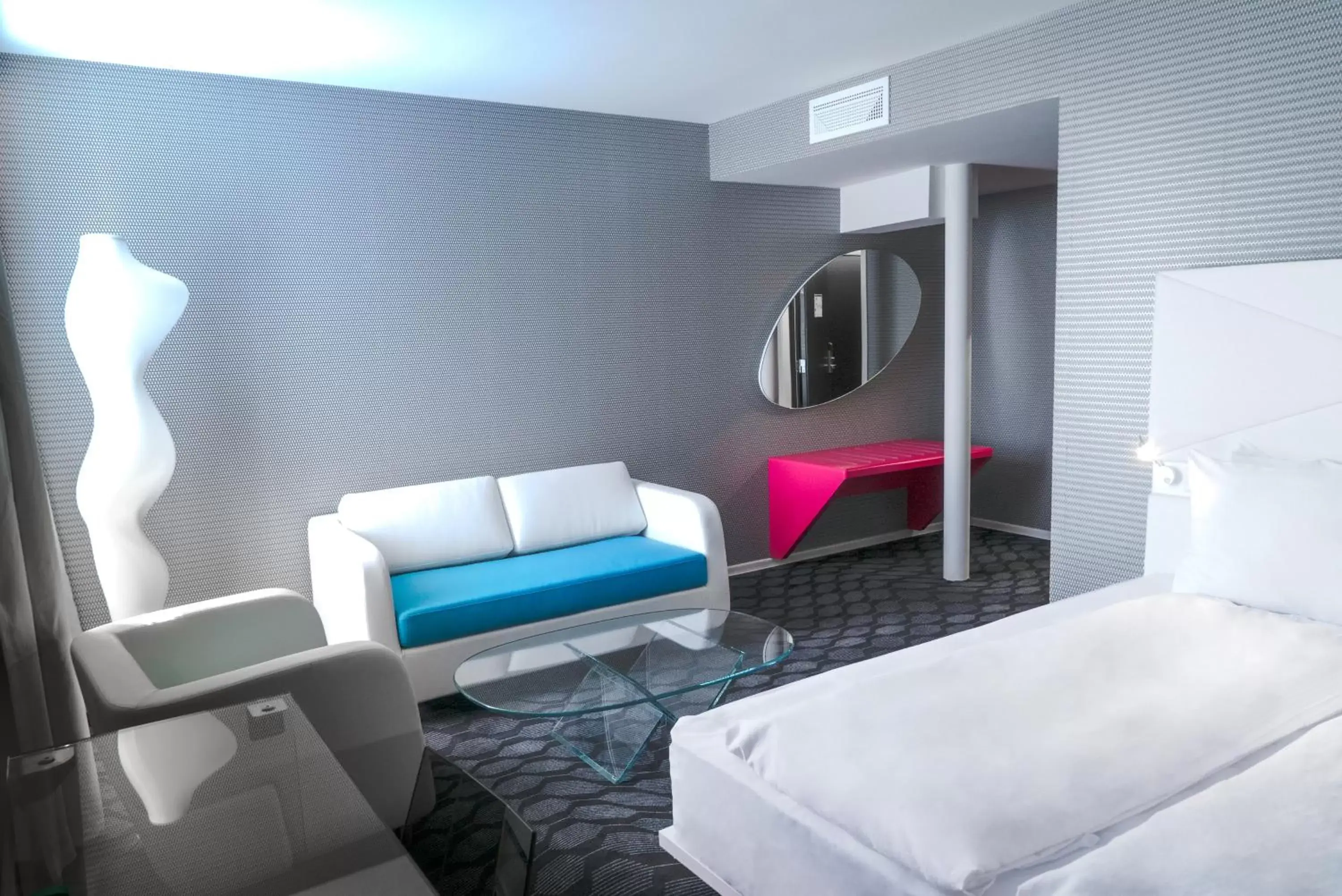 Junior Suite with View in Magic Hotel Xhibition - Self-service-hotel Junior Suite with View in Magic Hotel Xhibition - Self-service-hotel