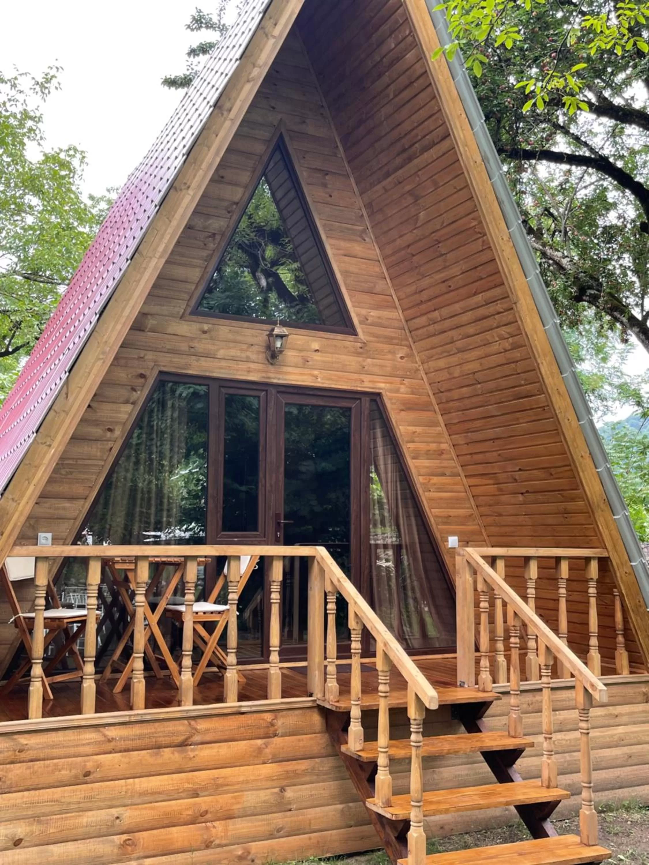 Balcony/Terrace in Royal Palace Hotel, Lagodekhi