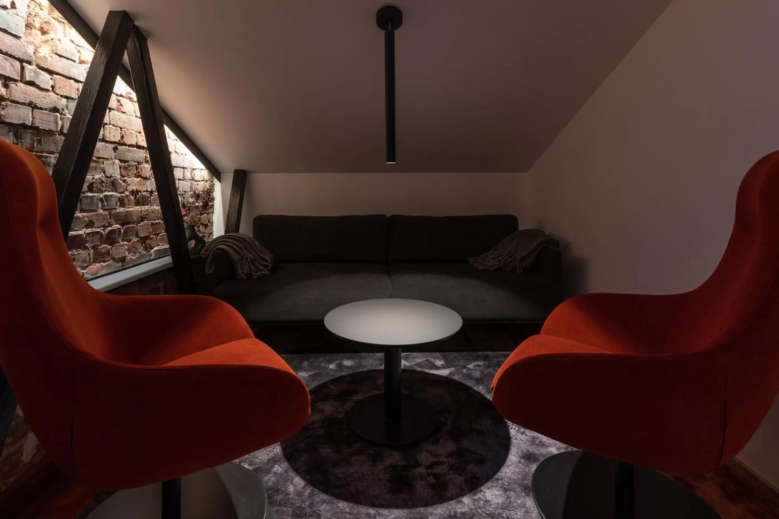 Seating area in Dunten Hotel