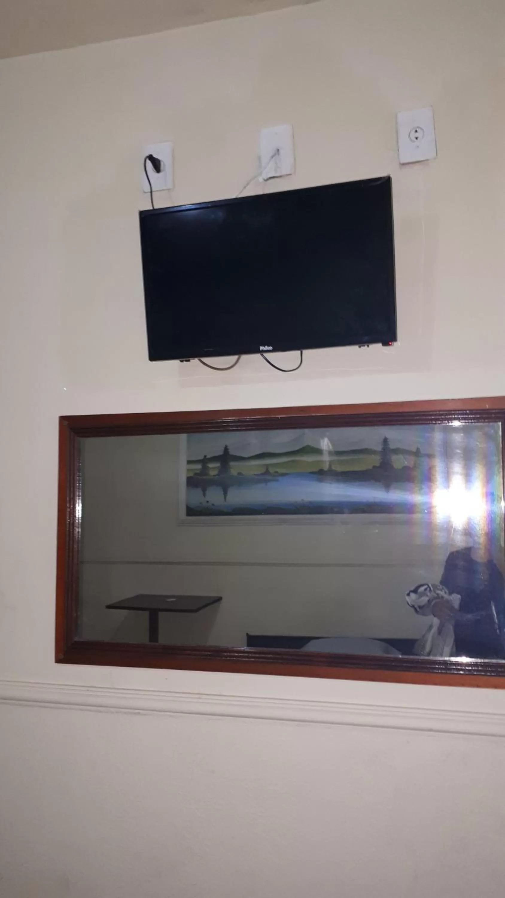 TV/Entertainment Center in Hotel Eden