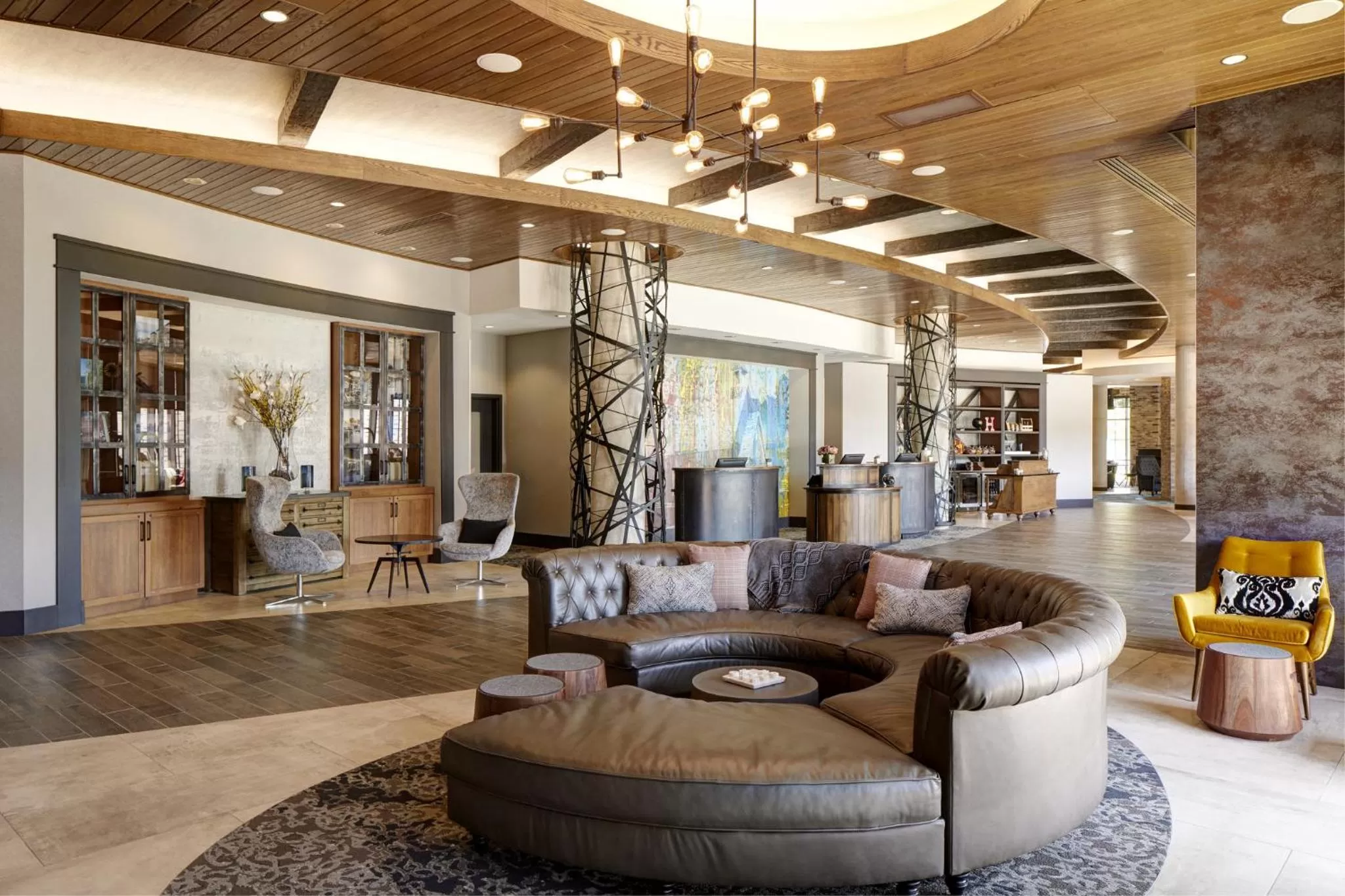 Lobby or reception in Archer Hotel Florham Park