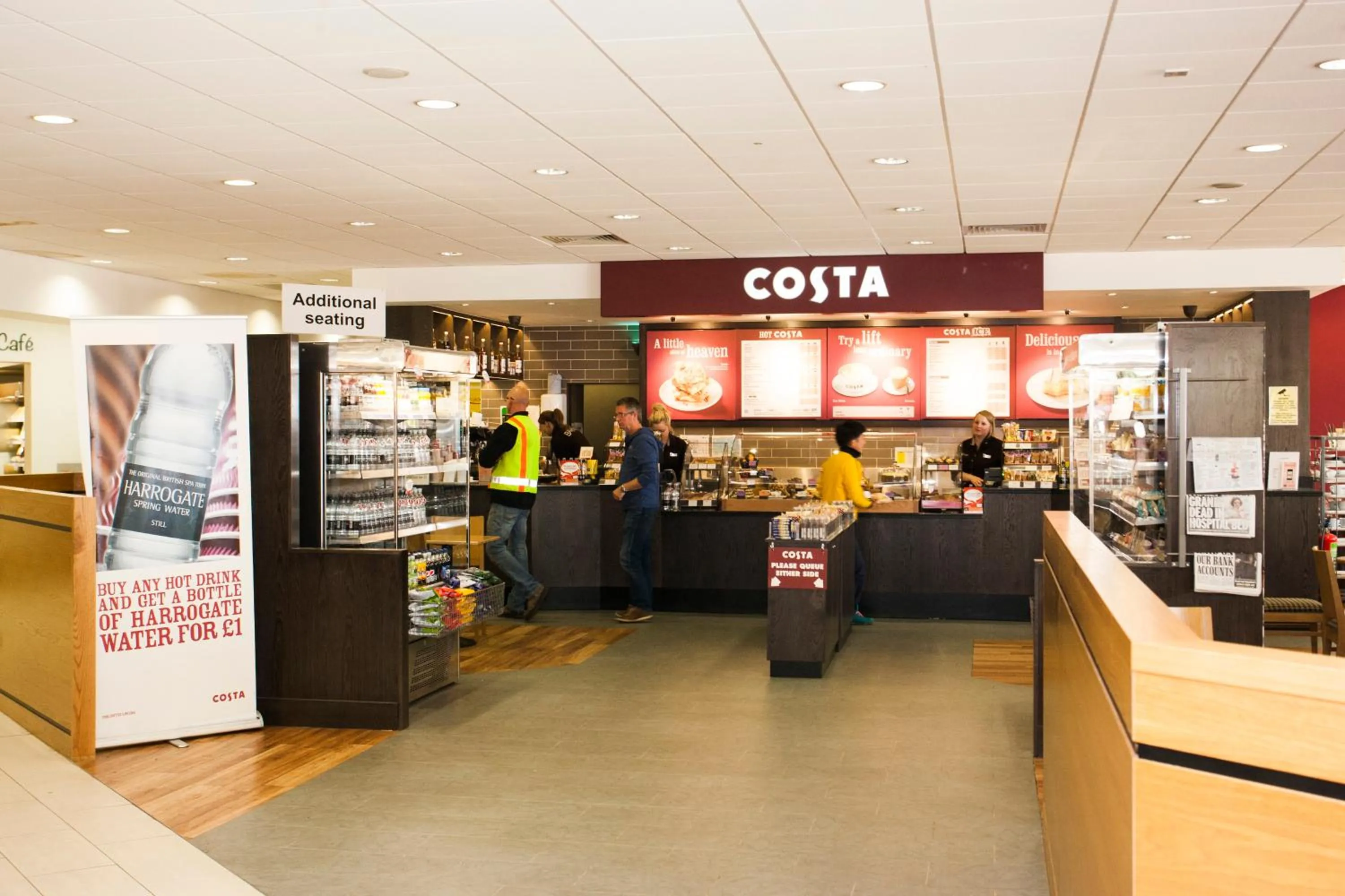 Restaurant/places to eat in Days Inn Taunton