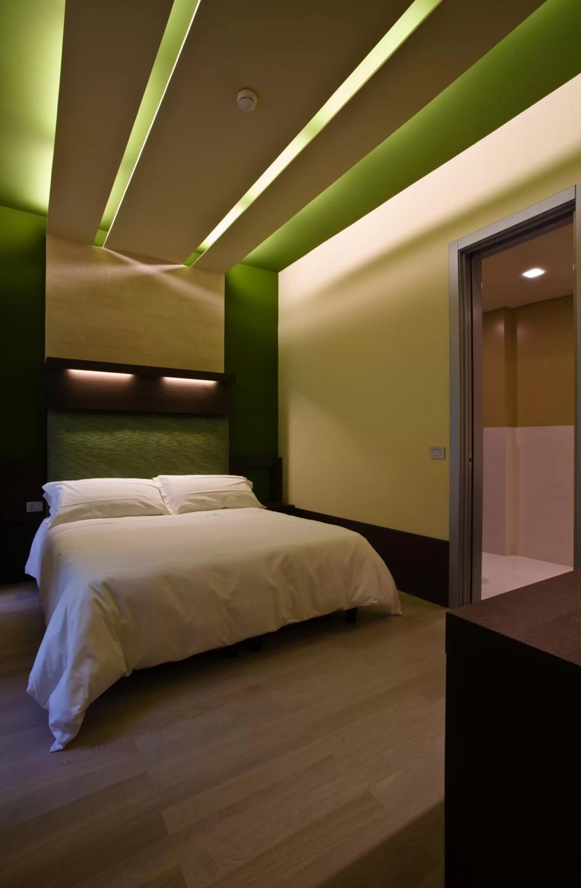 Decorative detail, Bed in Eos Hotel