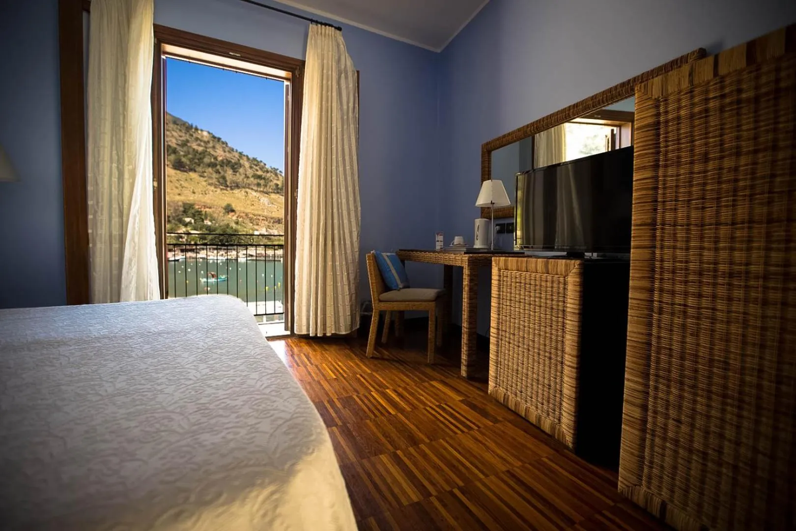 Bed in Hotel Cetarium