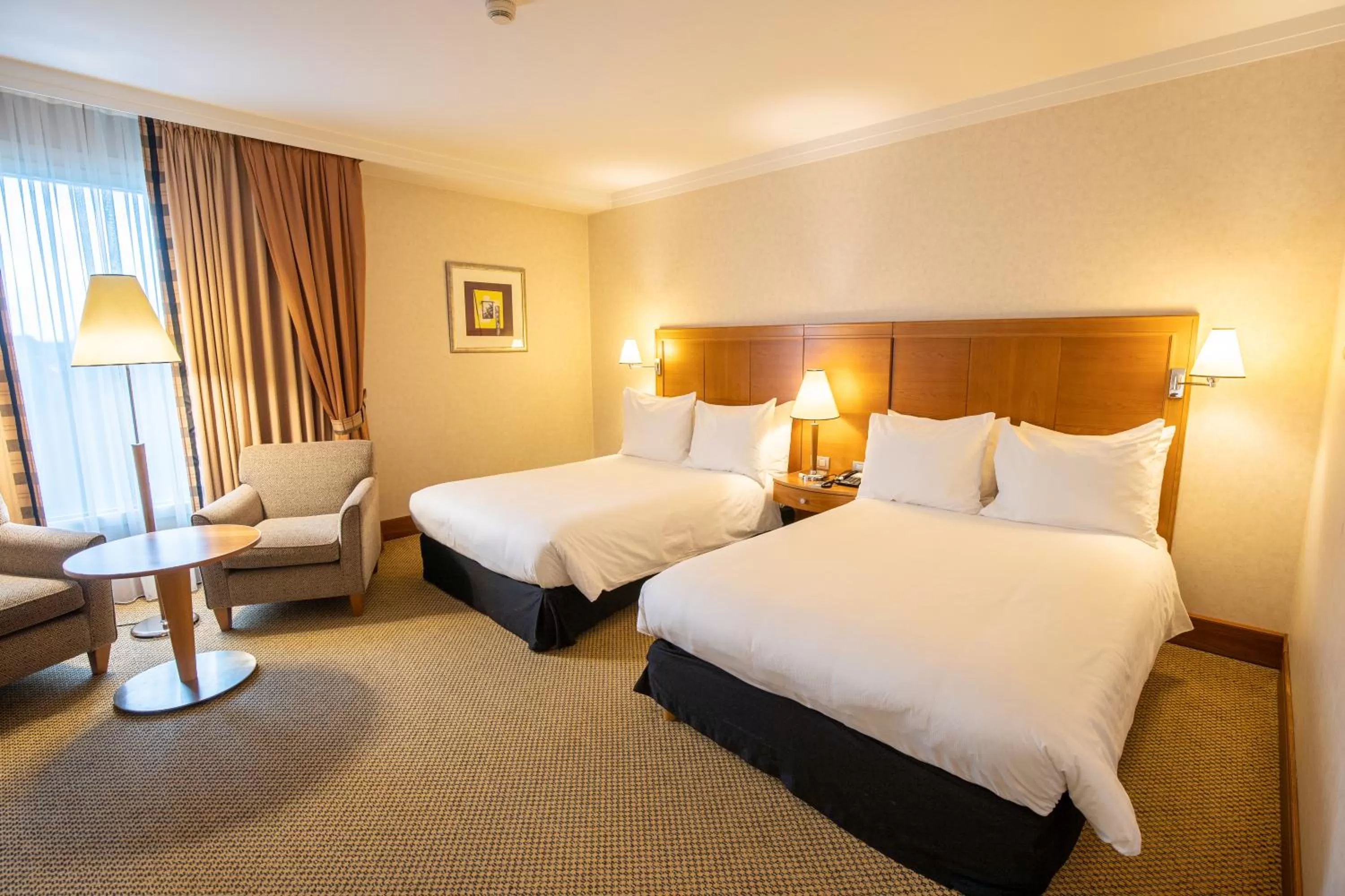 Bed in Crowne Plaza Brussels Airport by IHG