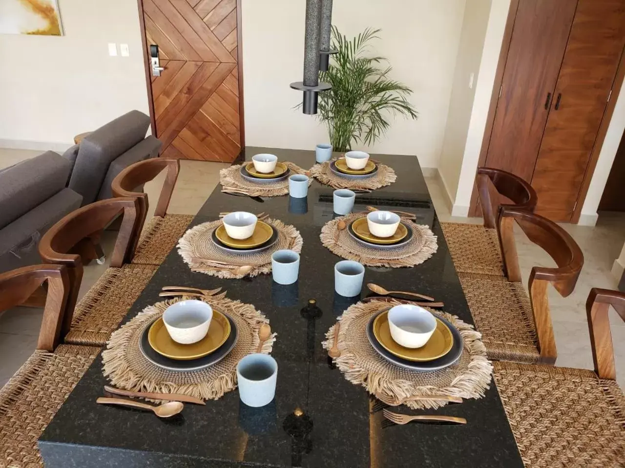Dining Area in Cacao Tulum -Luxury Condos-
