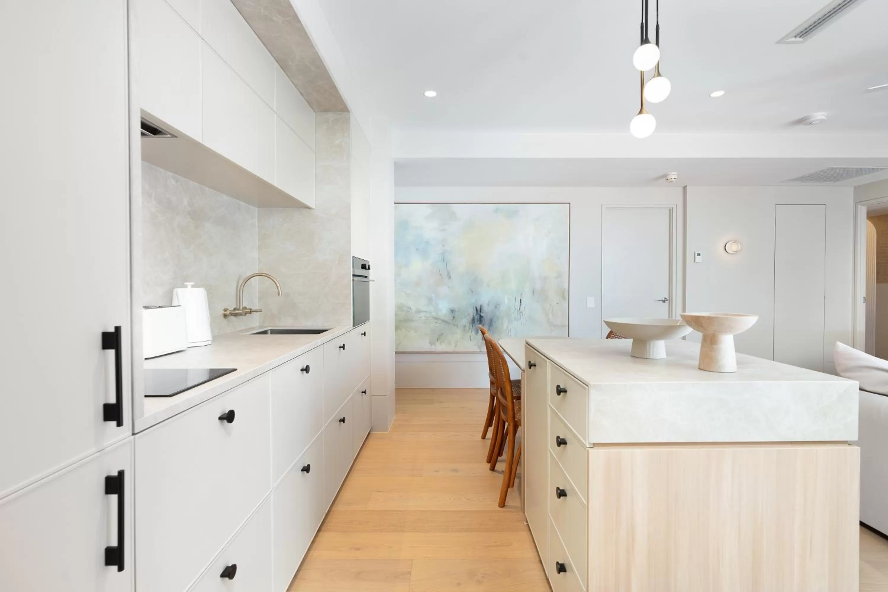 Kitchen or kitchenette in Laguna on Hastings