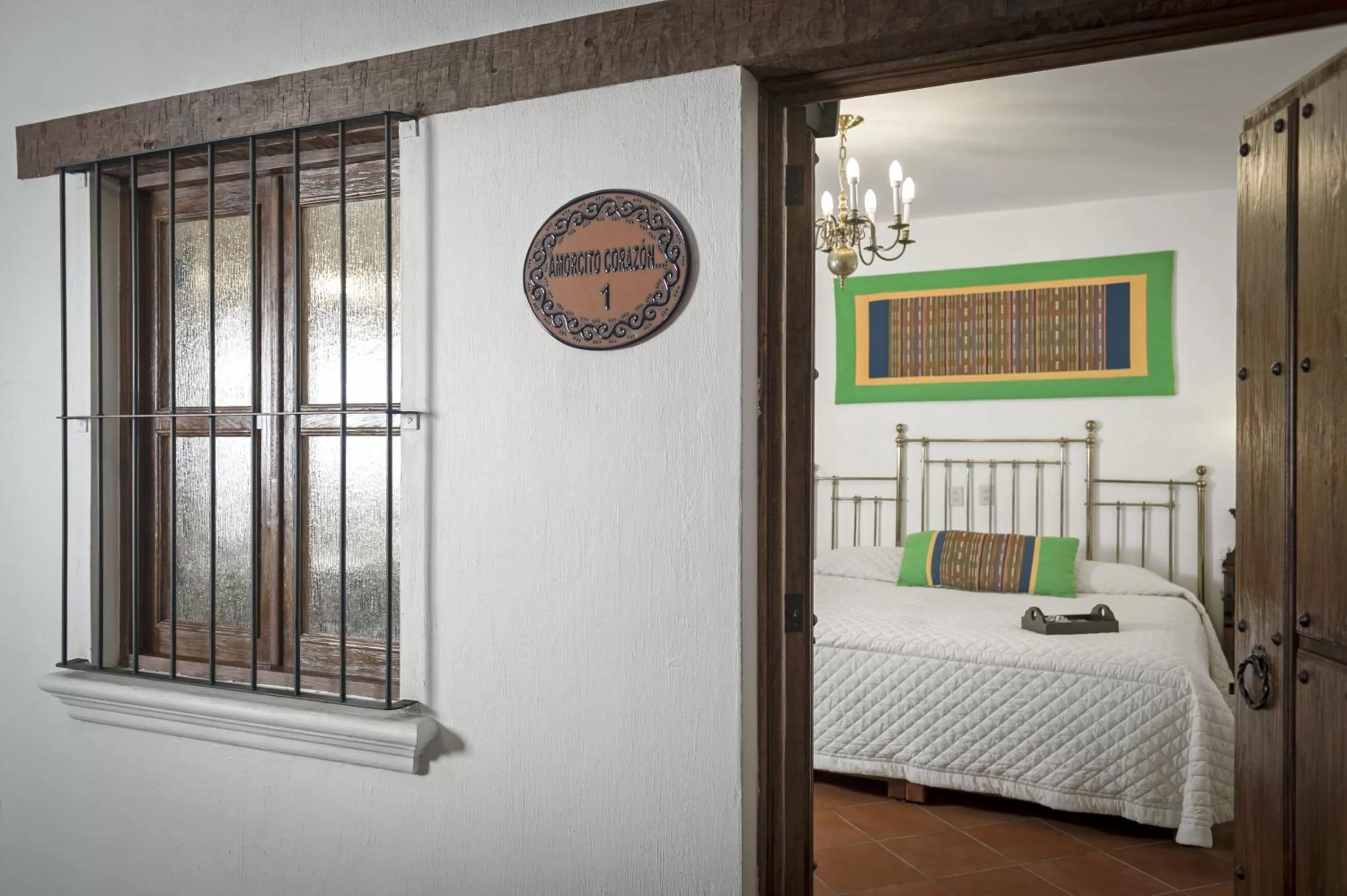 Bed in Hotel Tapalpa de Mis Amores