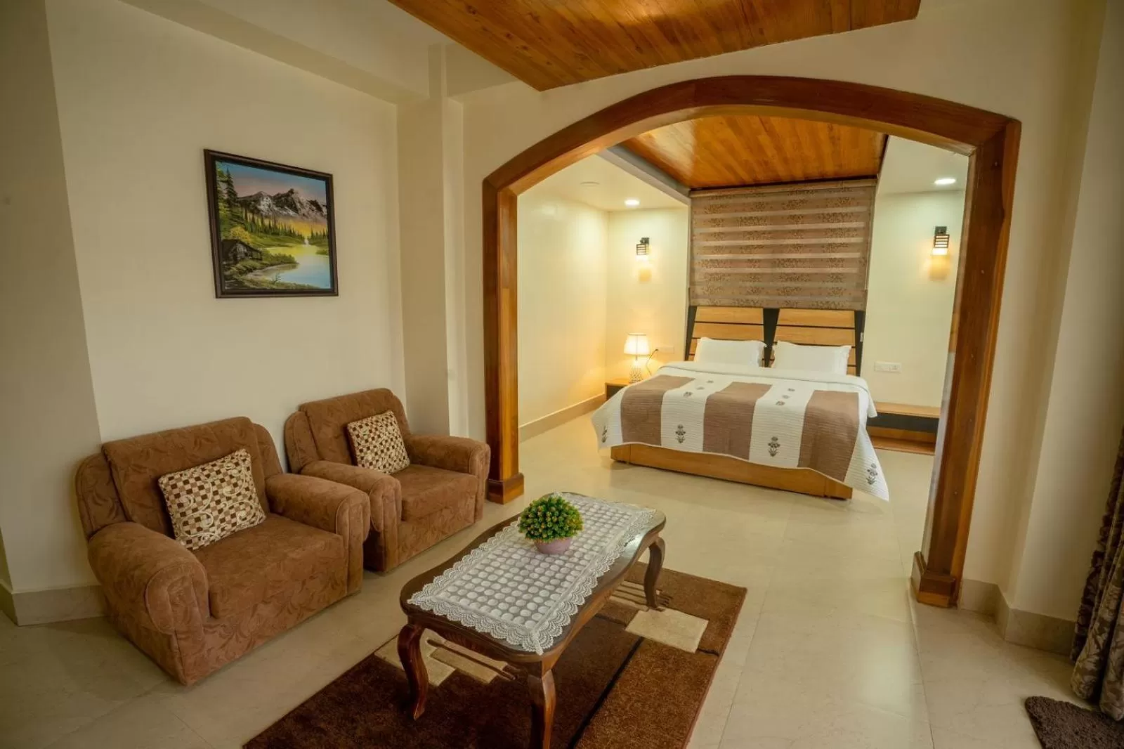 Seating area in East Land Bed & Breakfast