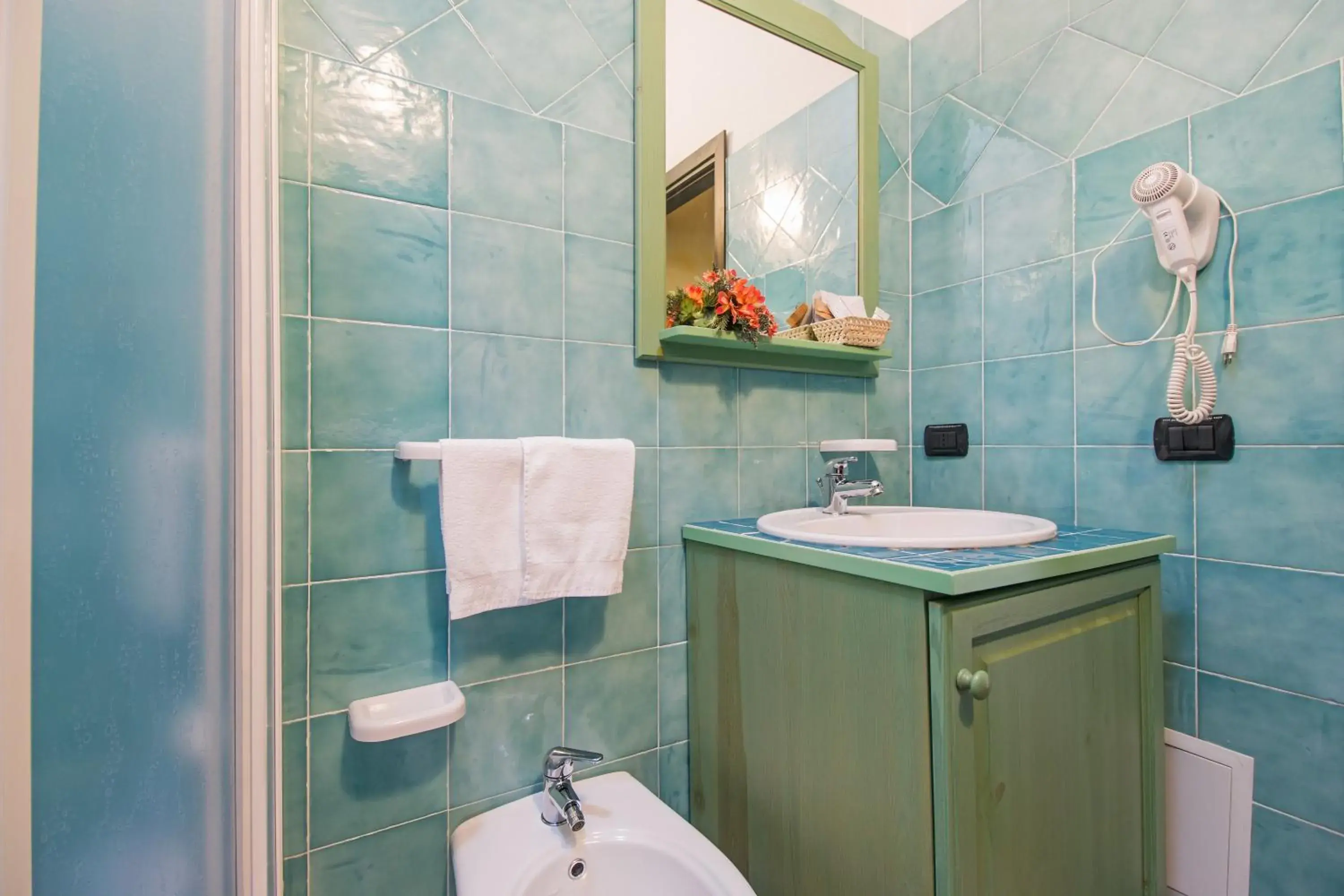 Bathroom in Albergo Residenziale Gli Ontani