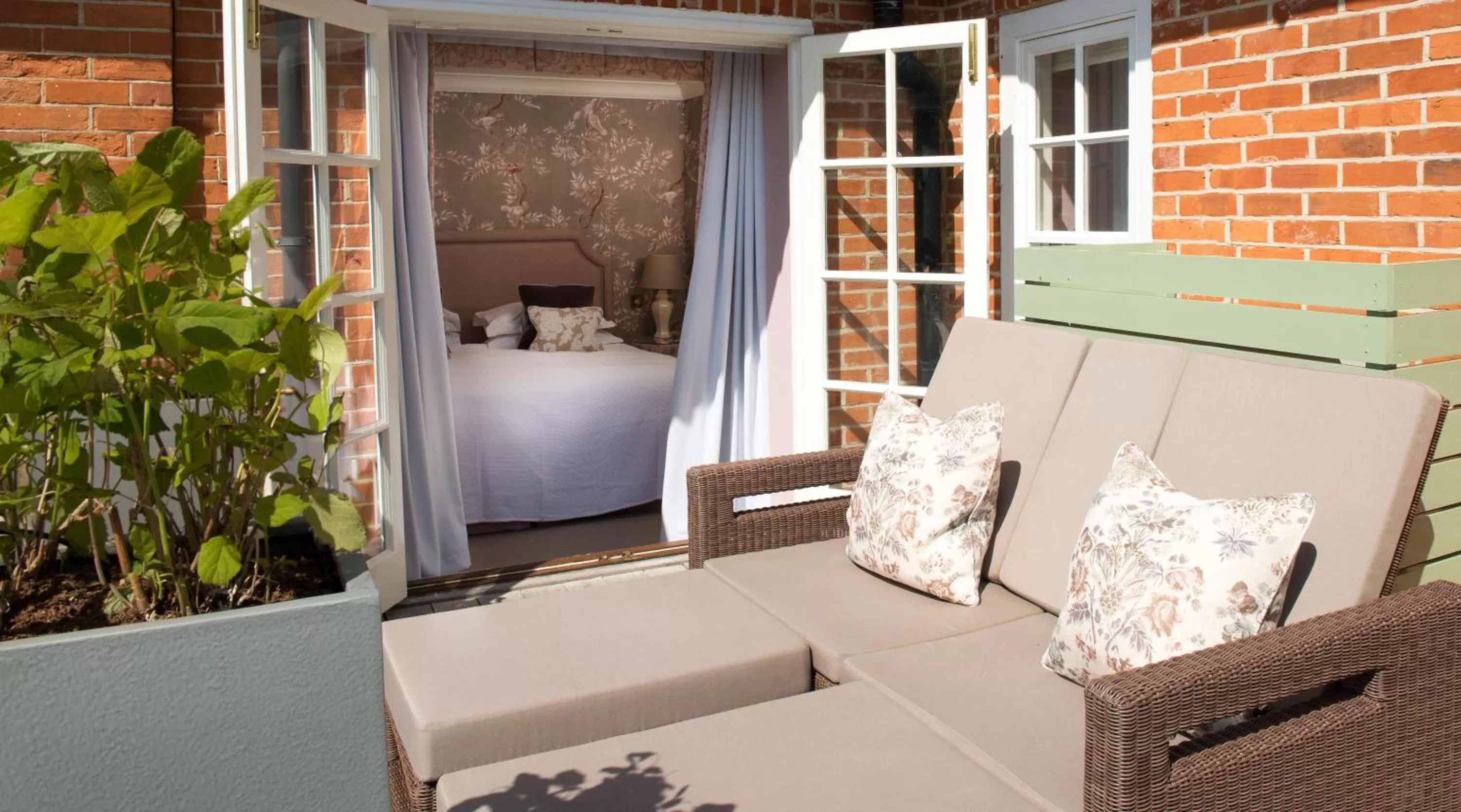 Balcony/Terrace in Chewton Glen Hotel - an Iconic Luxury Hotel