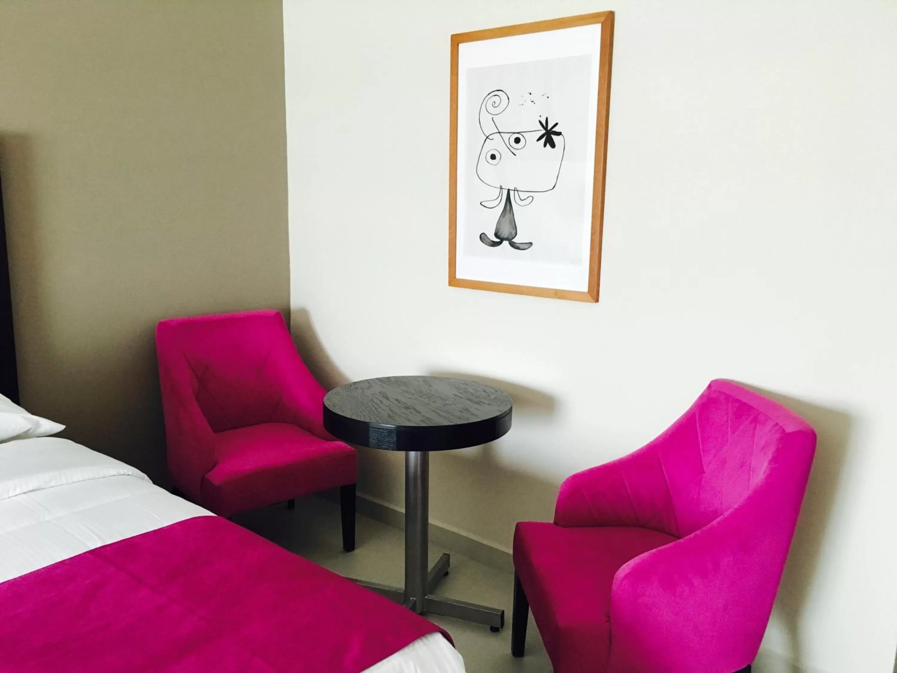 Decorative detail, Bed in Hotel HAUS Ixtaczoquitlán