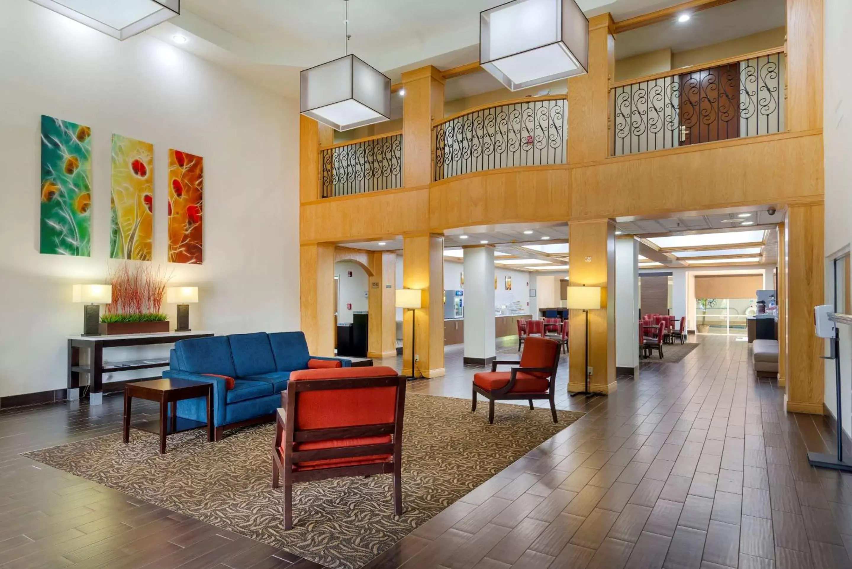 Lobby or reception, Lobby/Reception in Comfort Suites Milledgeville