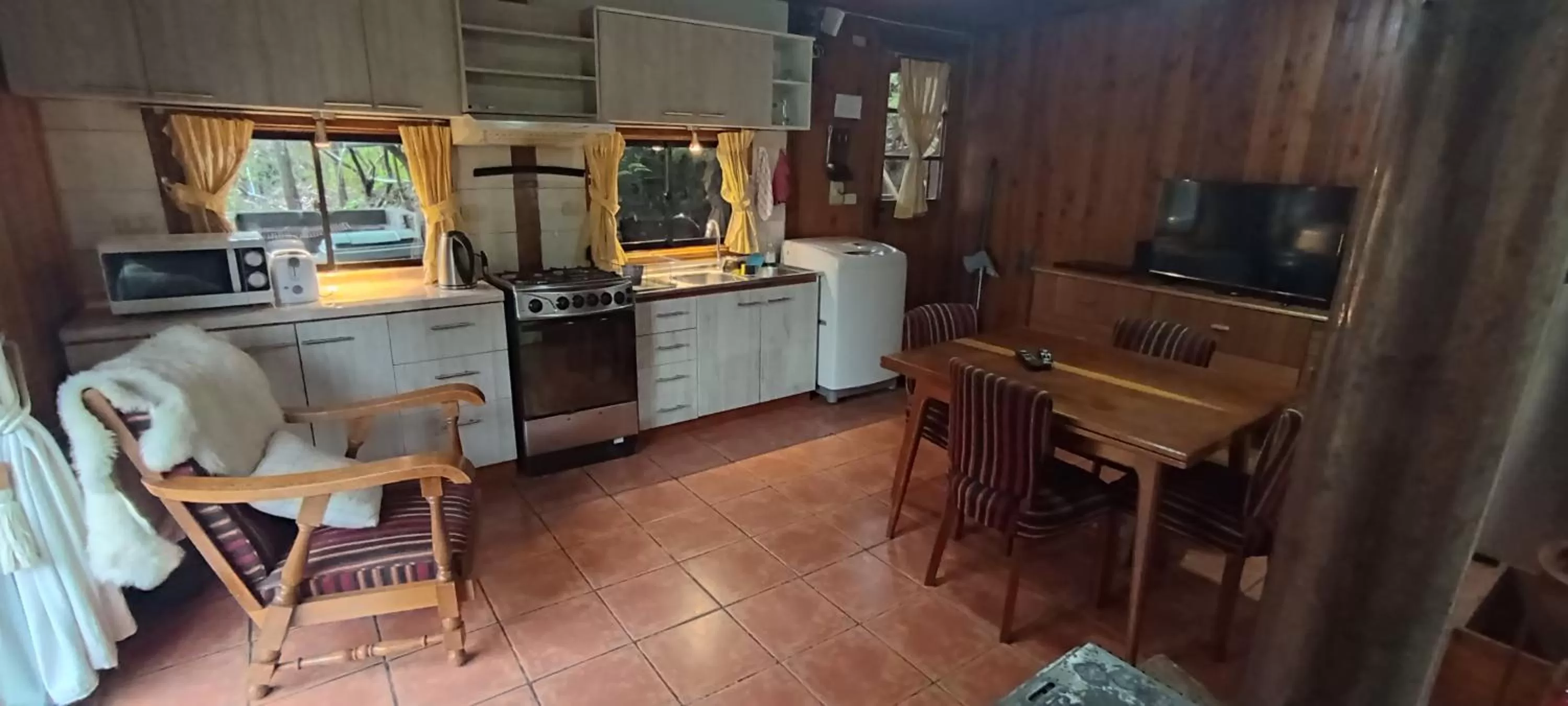 Kitchen or kitchenette in Omi Kika B&B