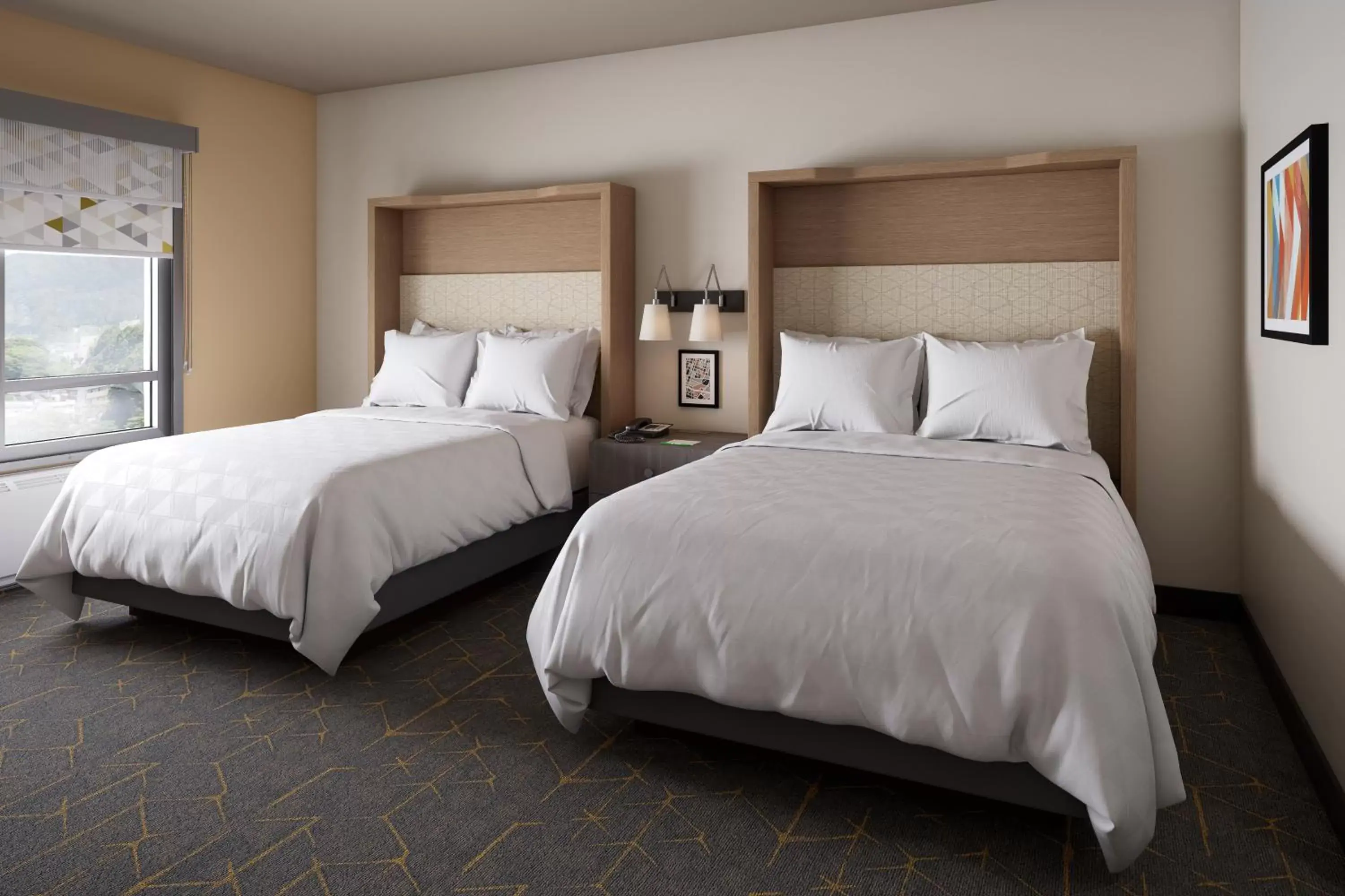 Bed in Holiday Inn - Long Island - ISLIP Arpt East, an IHG Hotel