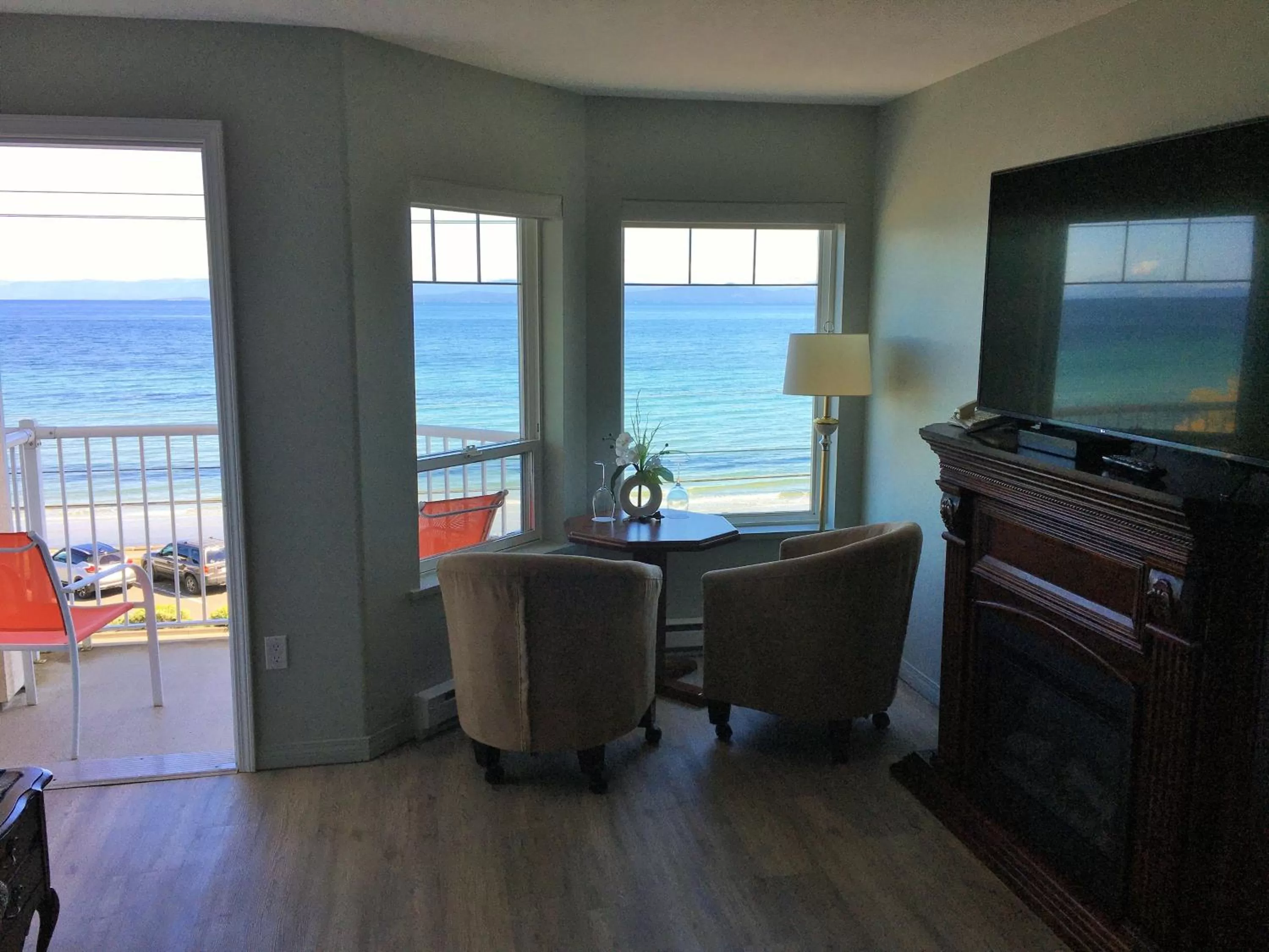 Seating area in Casa Grande Inn