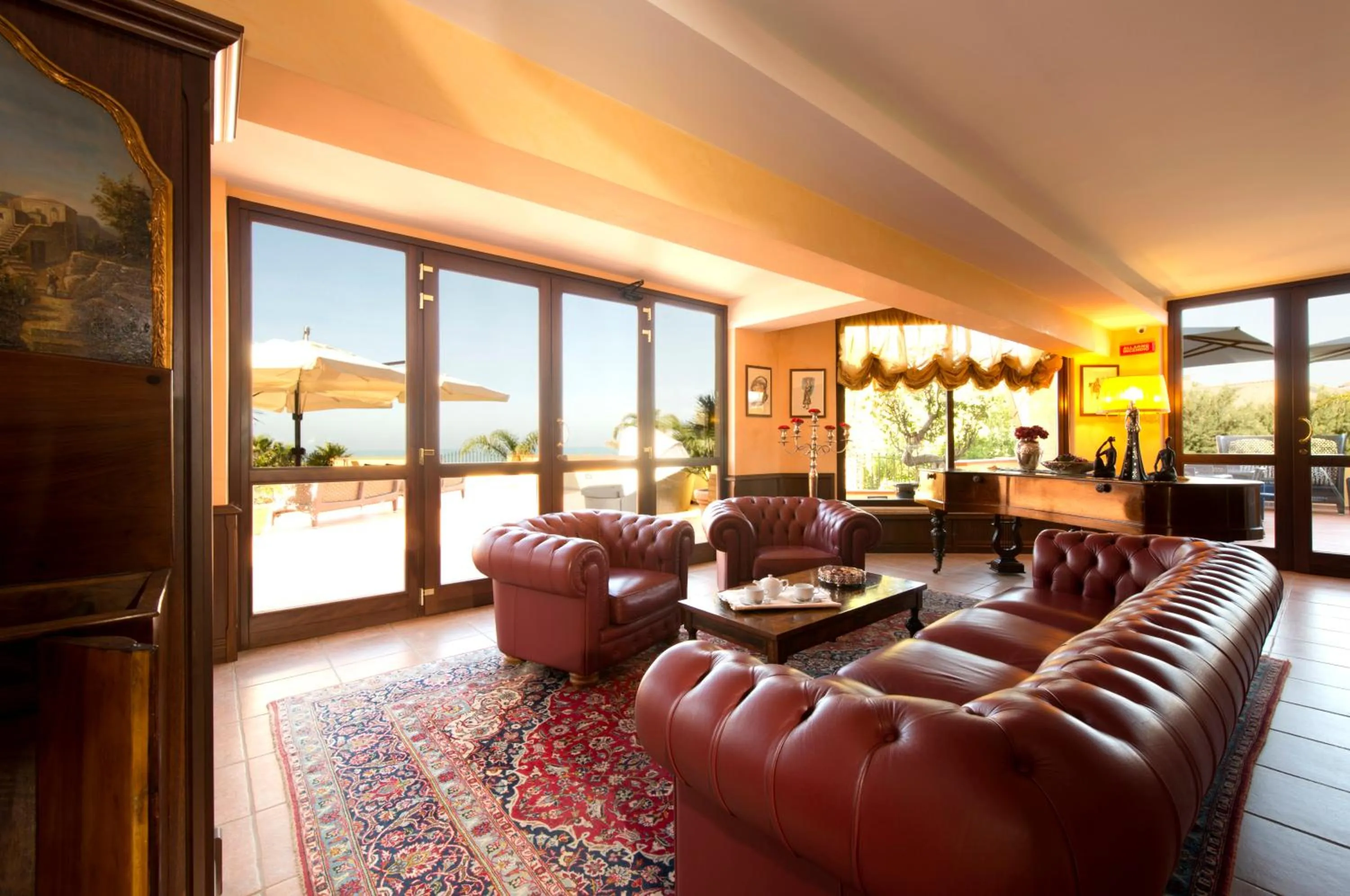 Lounge or bar in Baia Di Ulisse Wellness & Spa