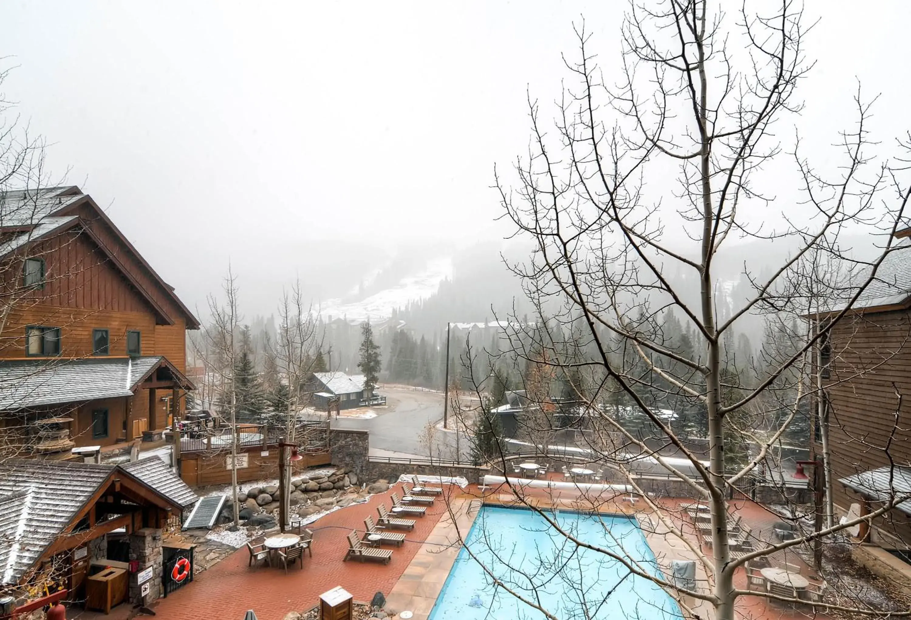 Mountain view, Pool View in River Run Village by Keystone Resort