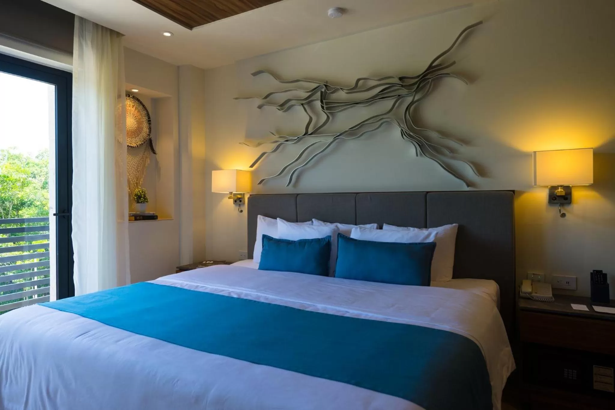 Bedroom in Naay Tulum Curamoria Collection