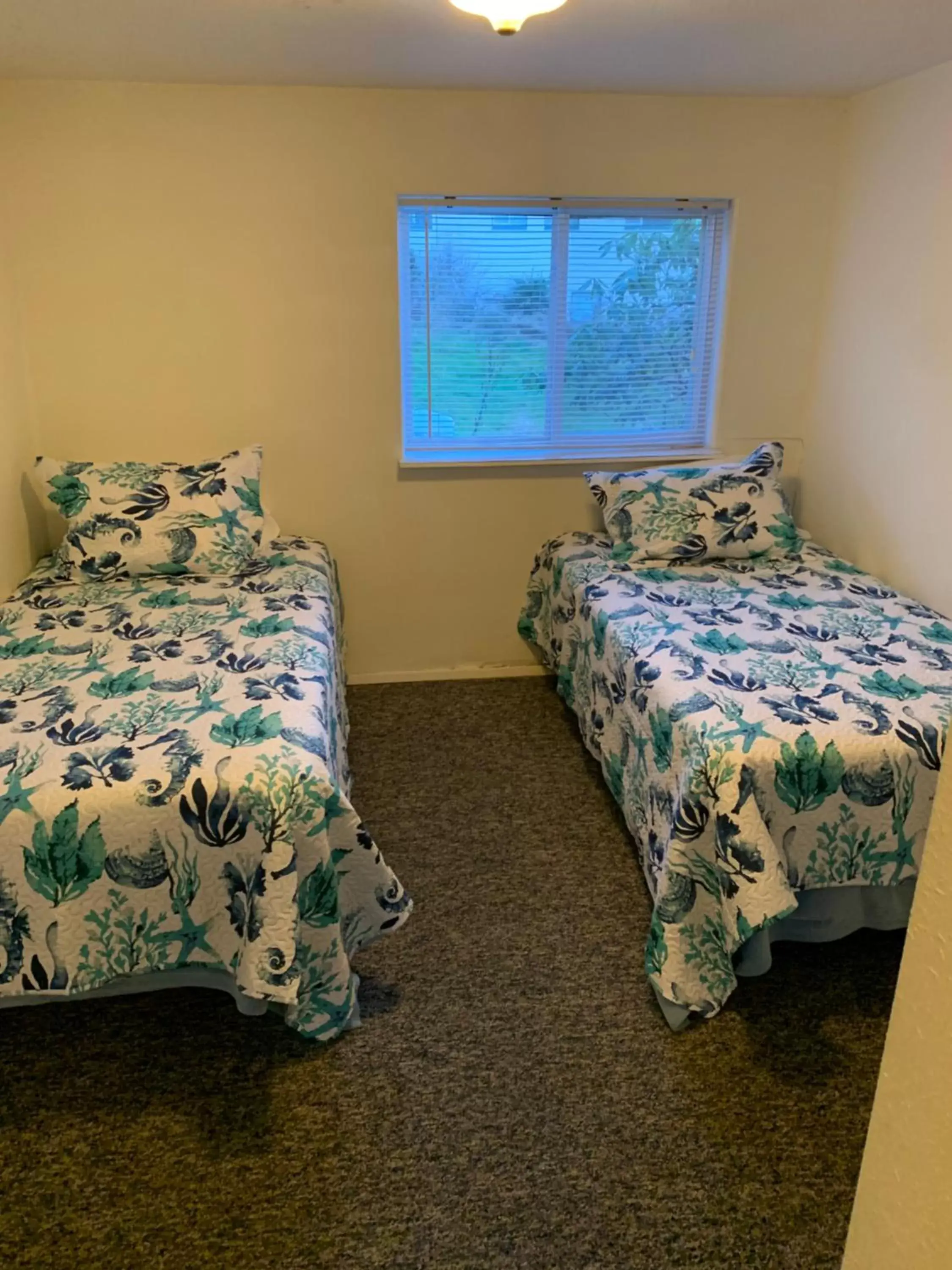 Bed in Curley's Resort & Dive Center Bed in Curley's Resort & Dive Center