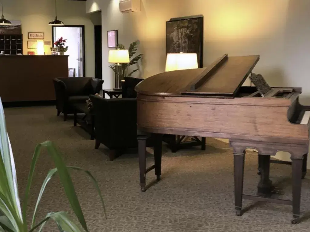 Lobby or reception in The Inn at Stone Mill