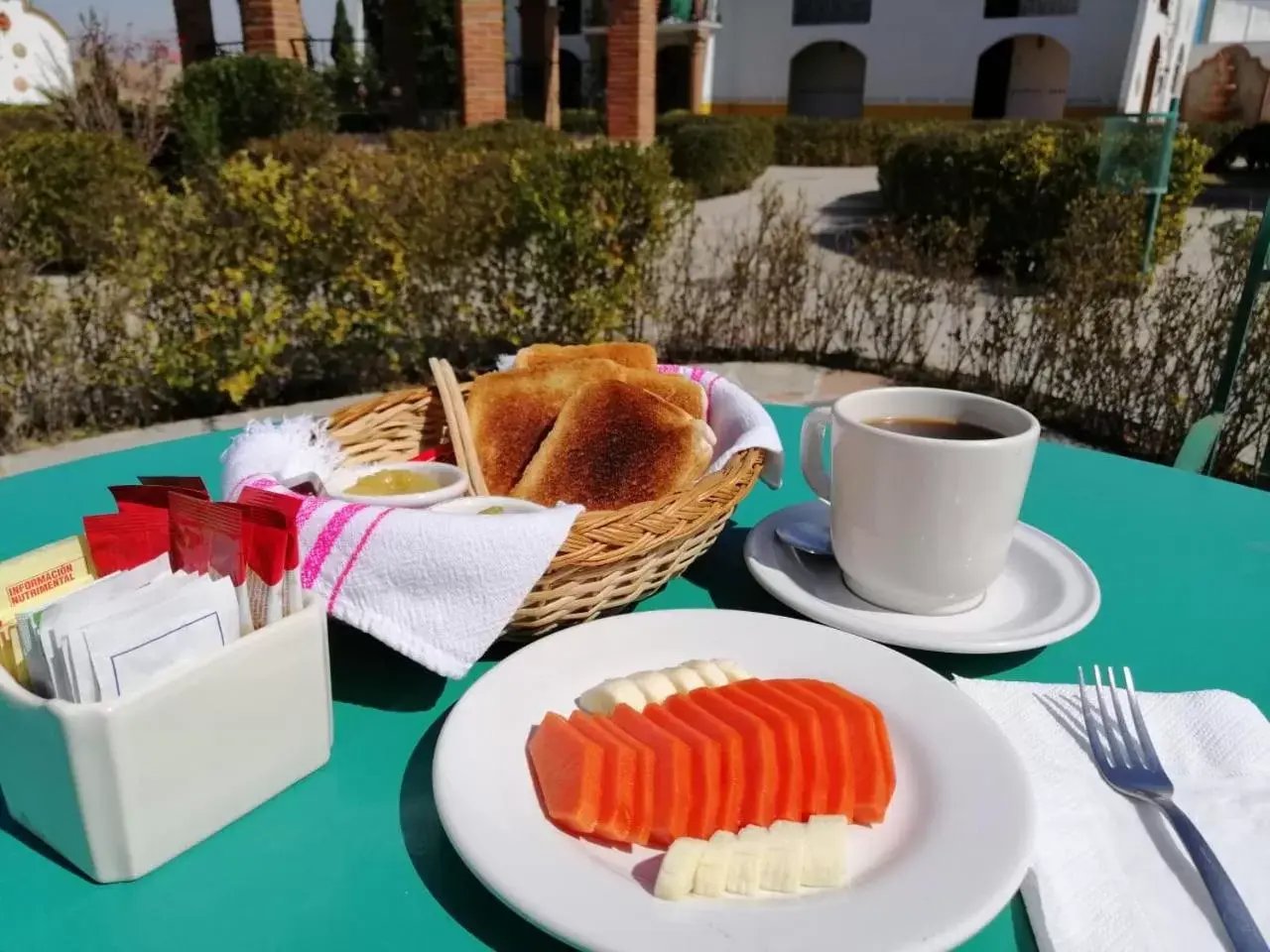 Food and drinks, Breakfast in Hotel Santa Barbara