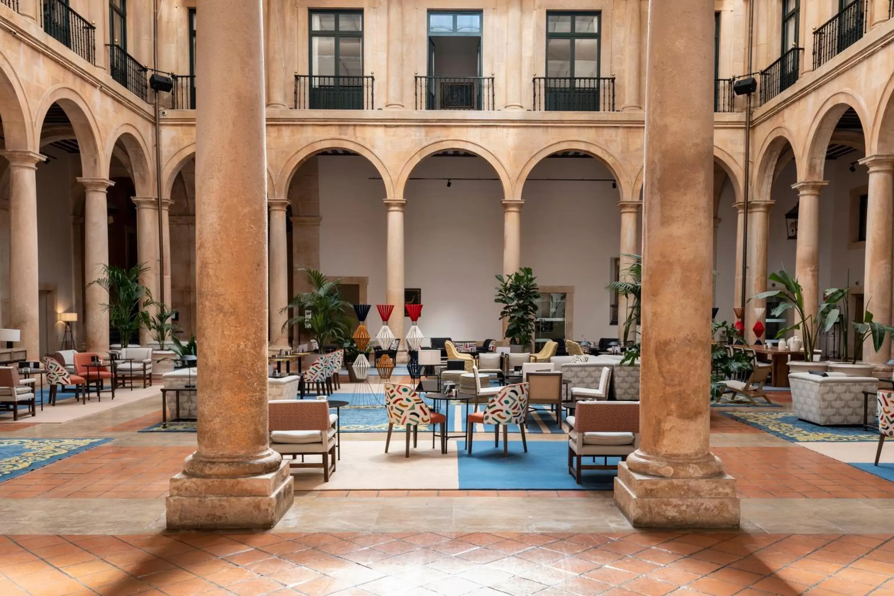 Patio in Parador de Lerma