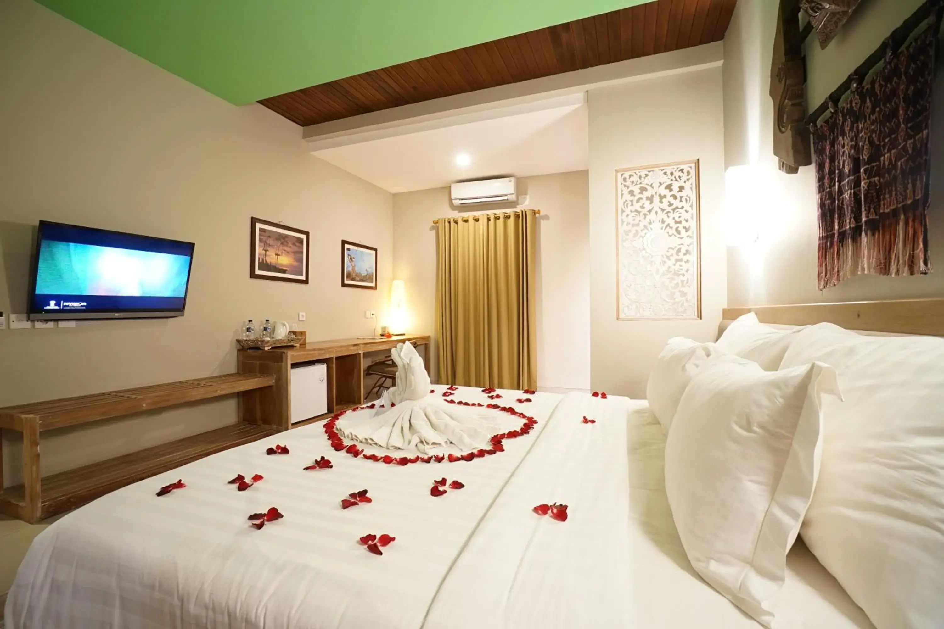 Bed in Tetirah Boutique Hotel
