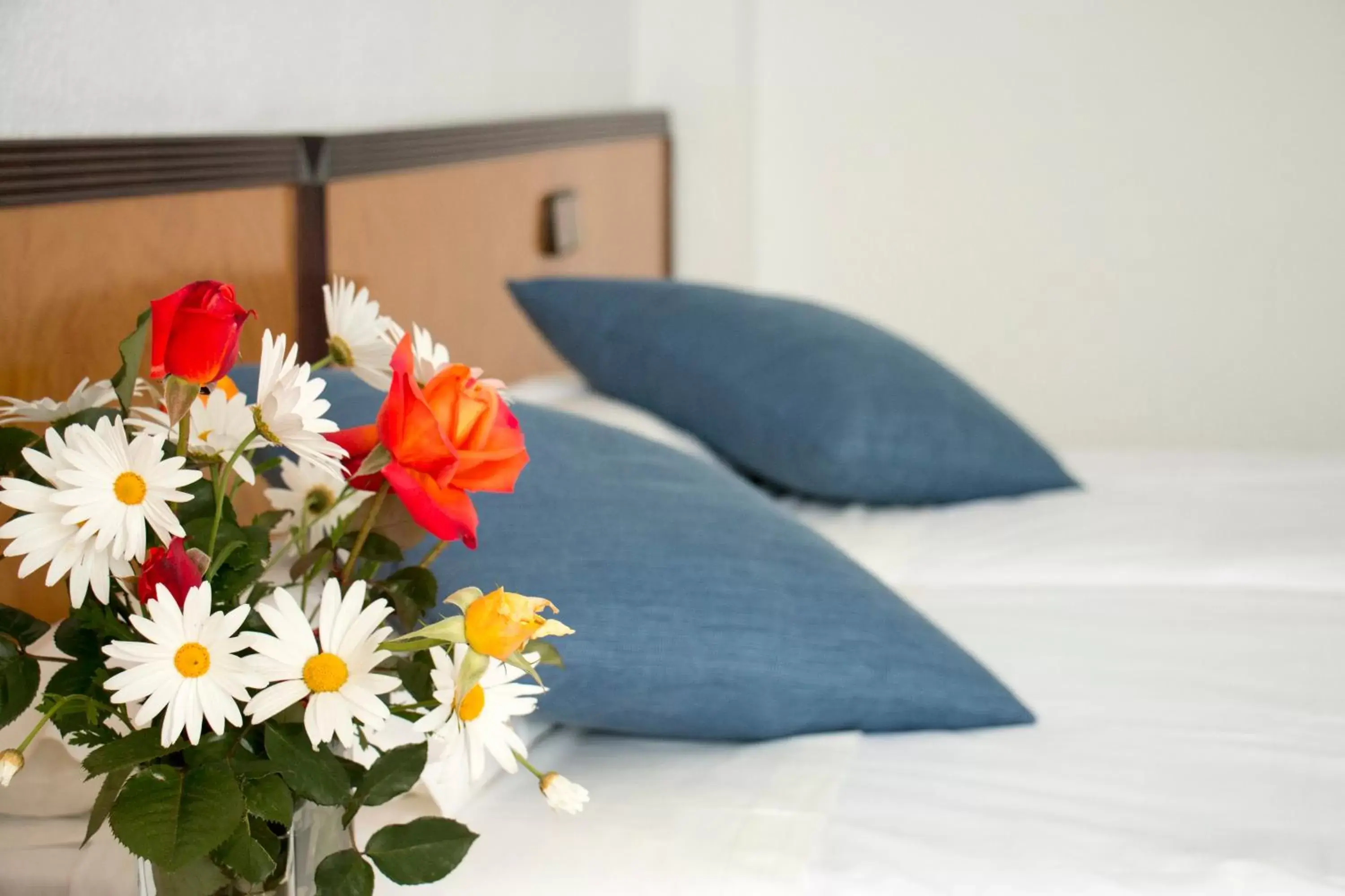 Decorative detail, Bed in Hotel Voramar Decorative detail, Bed in Hotel Voramar