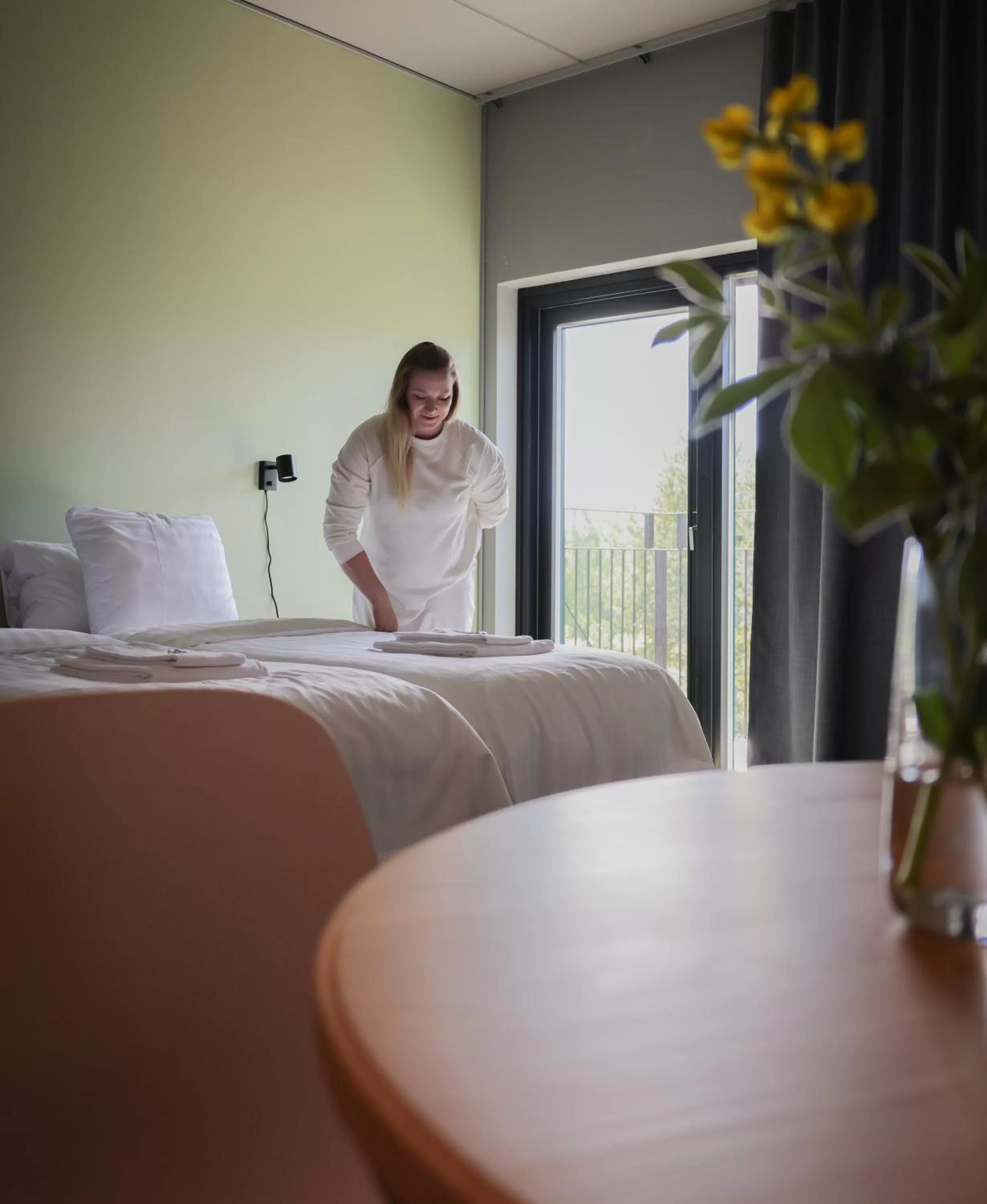 Bed in Park Hotel Liminka