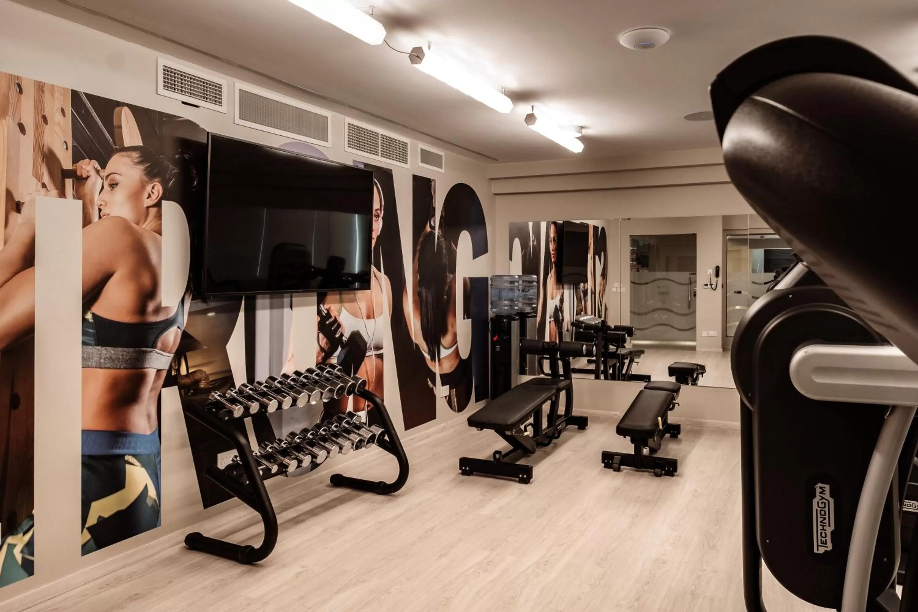 Fitness centre/facilities in be.HOTEL